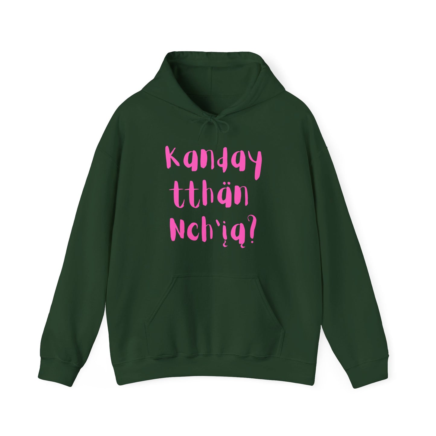 "Got Moose Meat?" Hoodie Pink Font