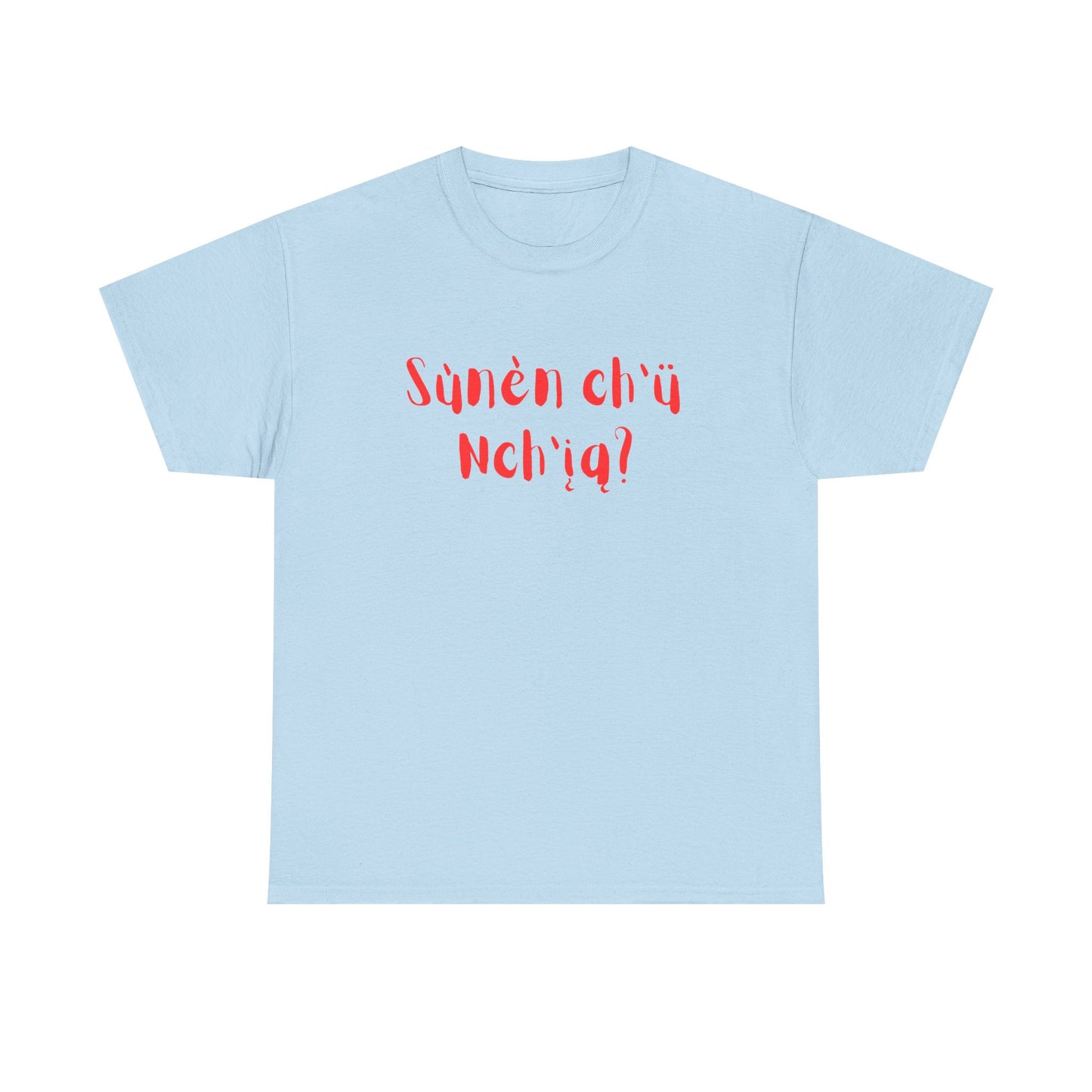 "Got Bannock?" Tee Red Font