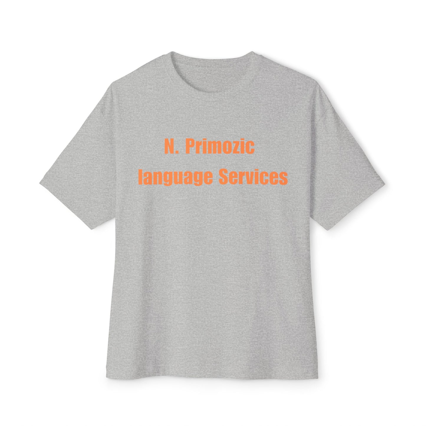 Bold NPLS Tee Orange Font