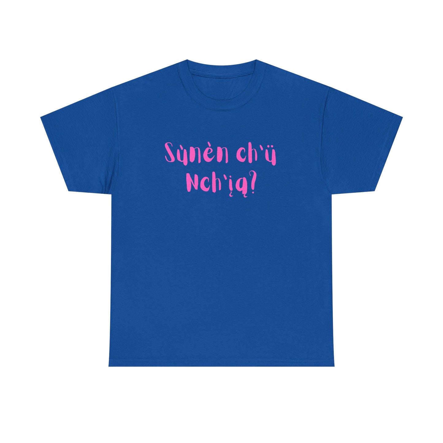 "Got Bannock?" Tee Pink Font