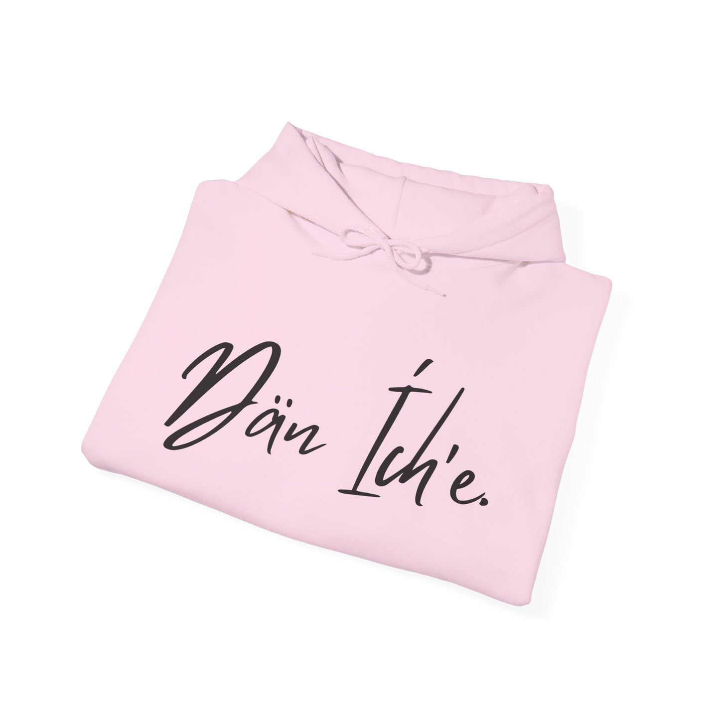 "I am Dän" Red Flower Hoodie