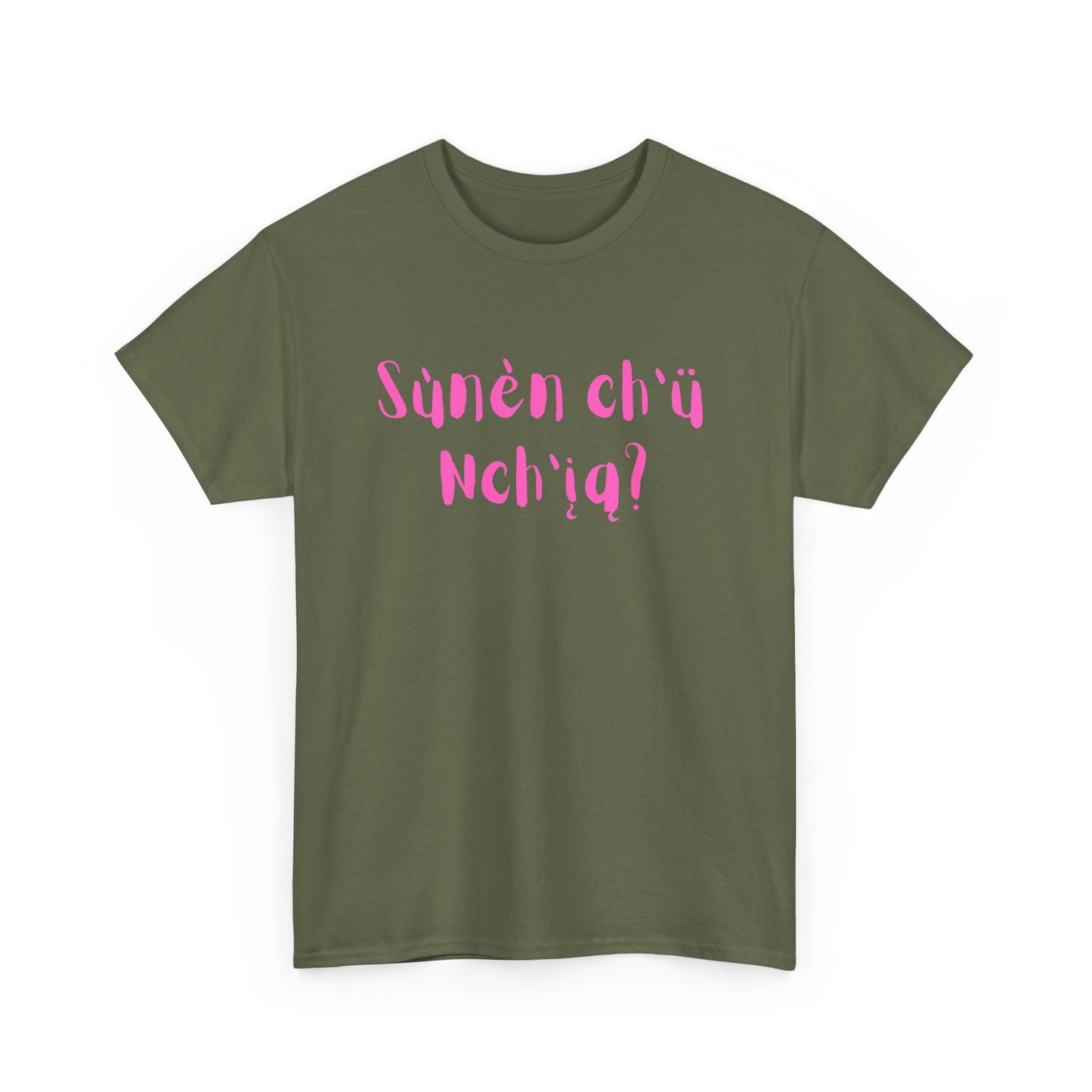 "Got Bannock?" Tee Pink Font