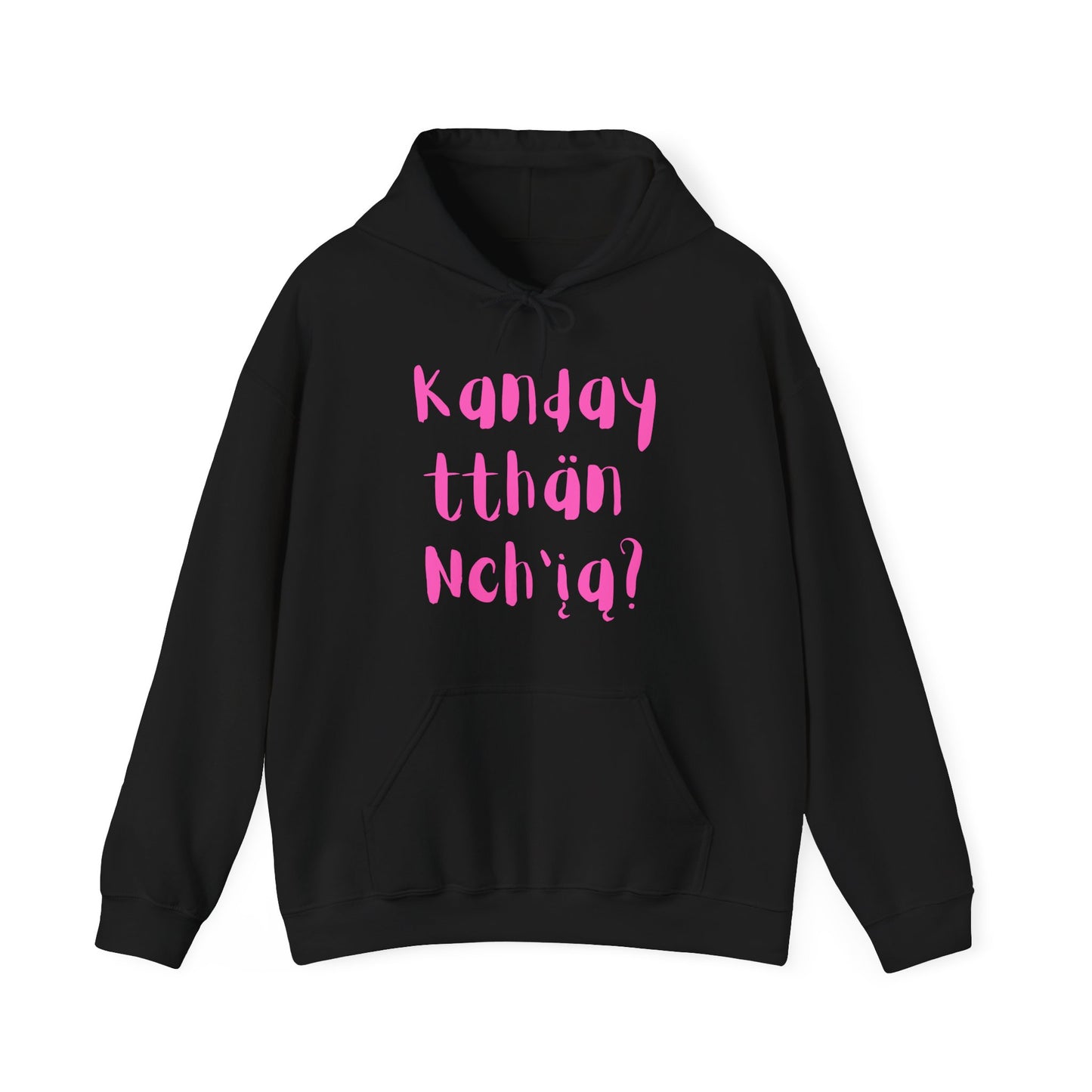 "Got Moose Meat?" Hoodie Pink Font