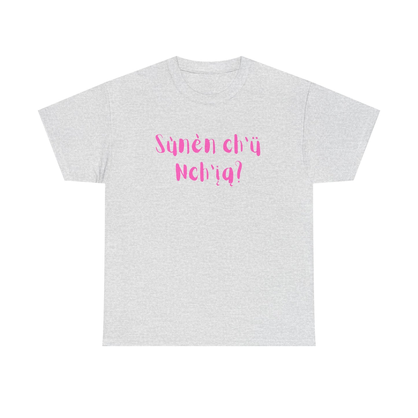 "Got Bannock?" Tee Pink Font