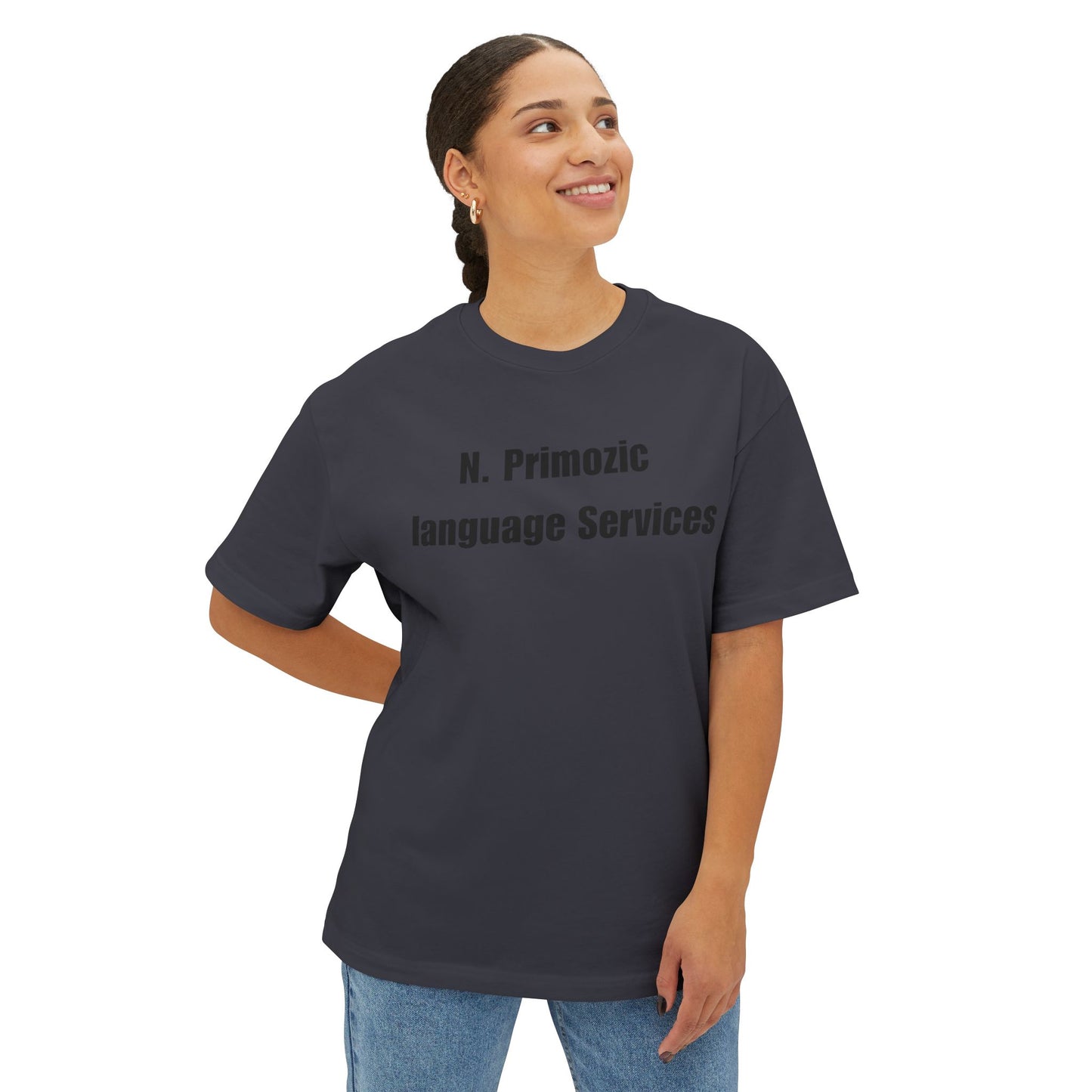 Bold NPLS Tee Black Font