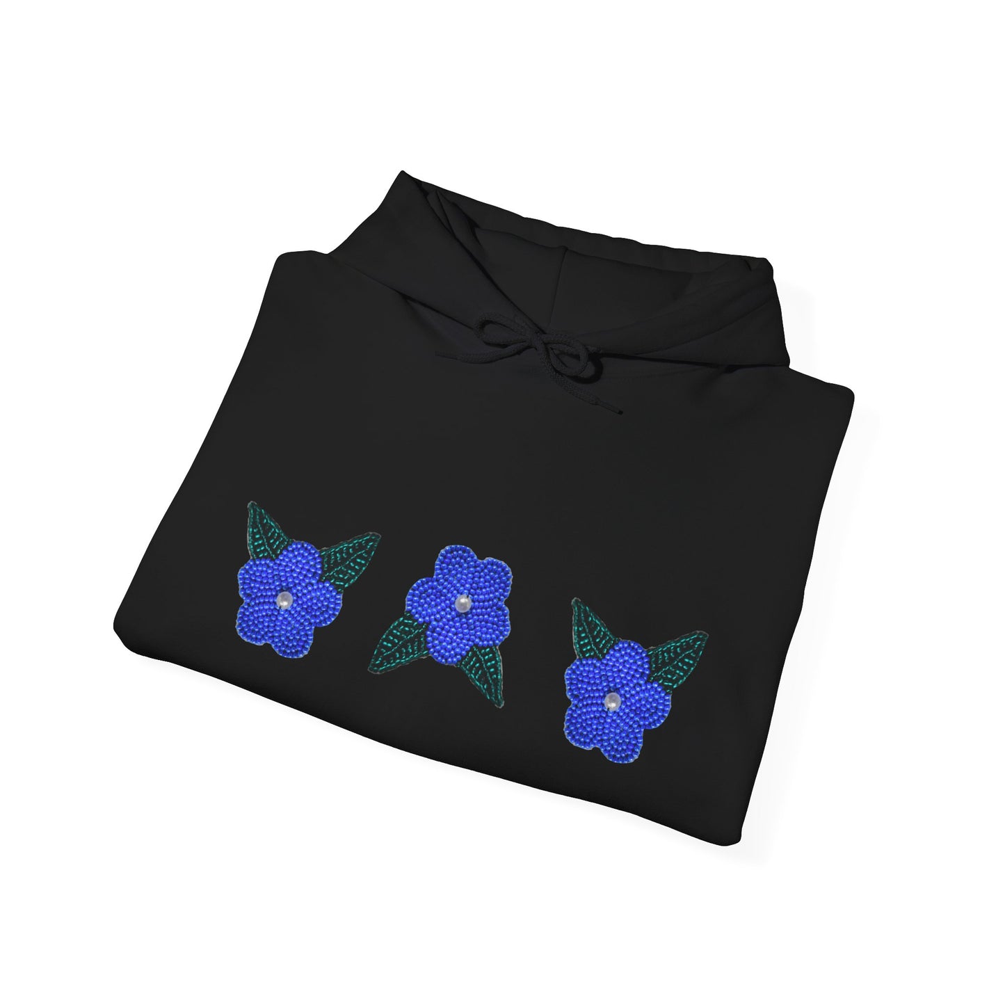 Nt’ąyą (Flower) NPLS Hoodie Blue