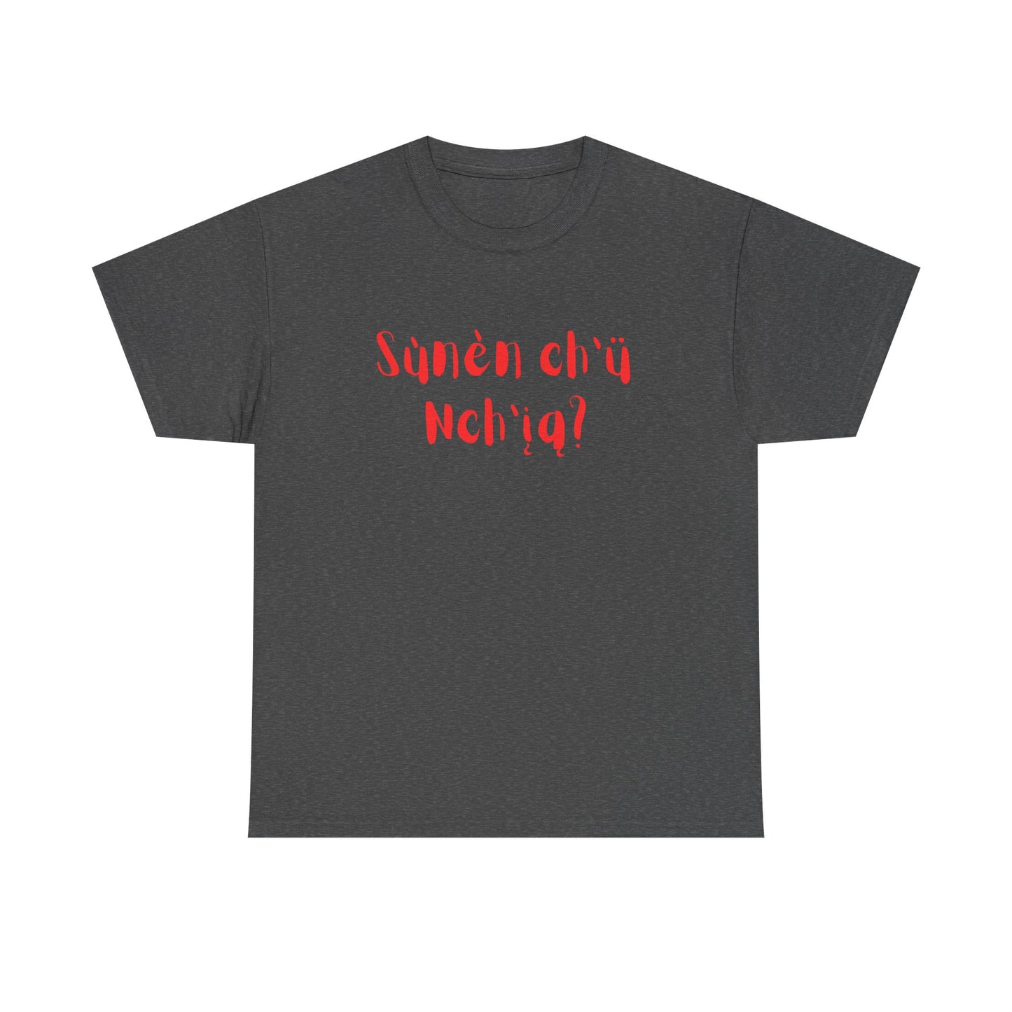"Got Bannock?" Tee Red Font