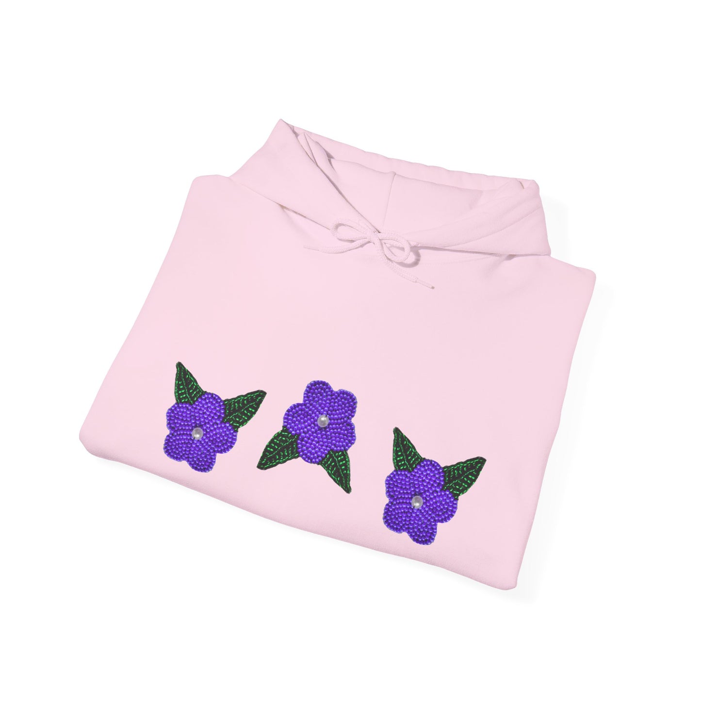 Nt’ąyą (Flower) NPLS Hoodie Purple