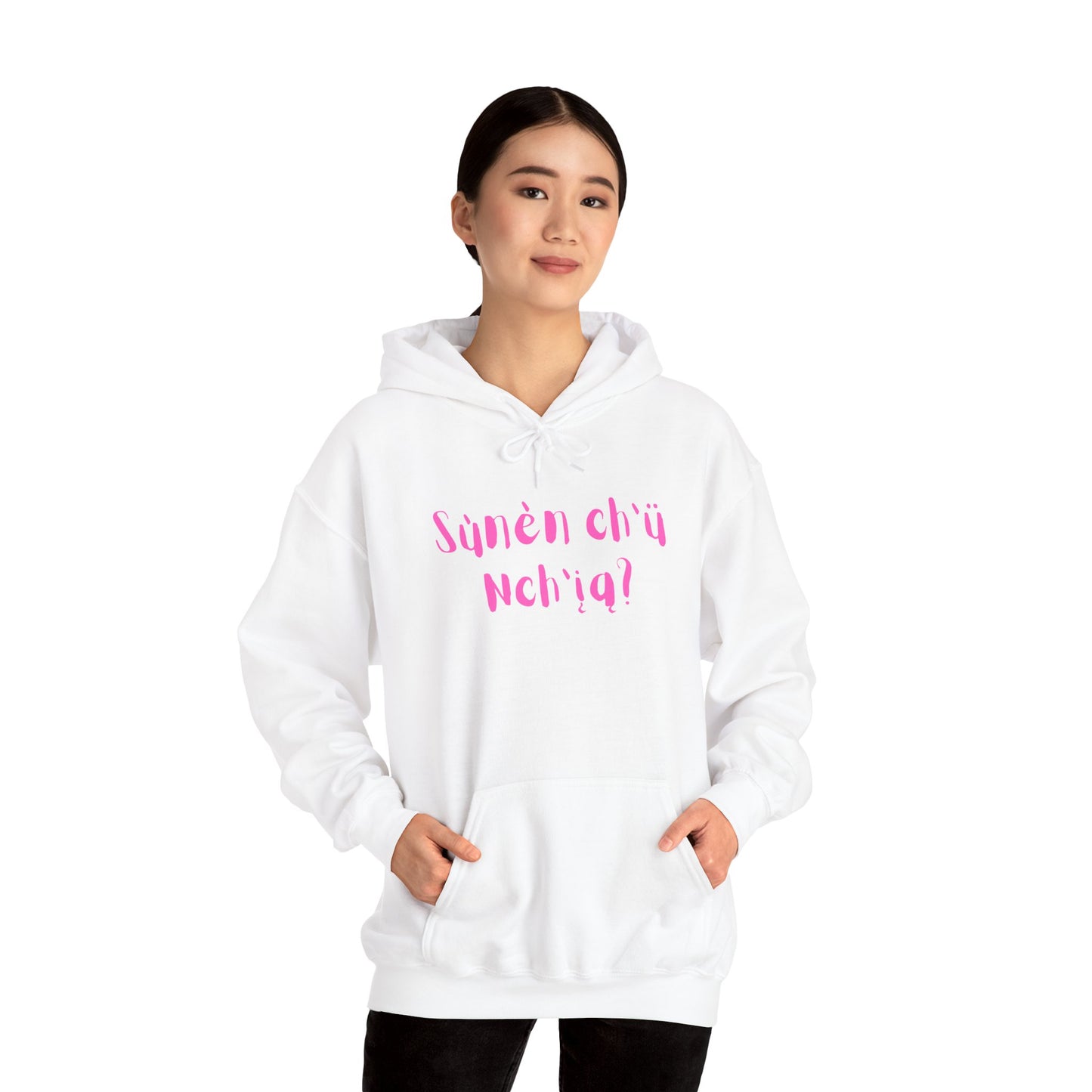 "Got Bannock?" Hoodie Pink Font