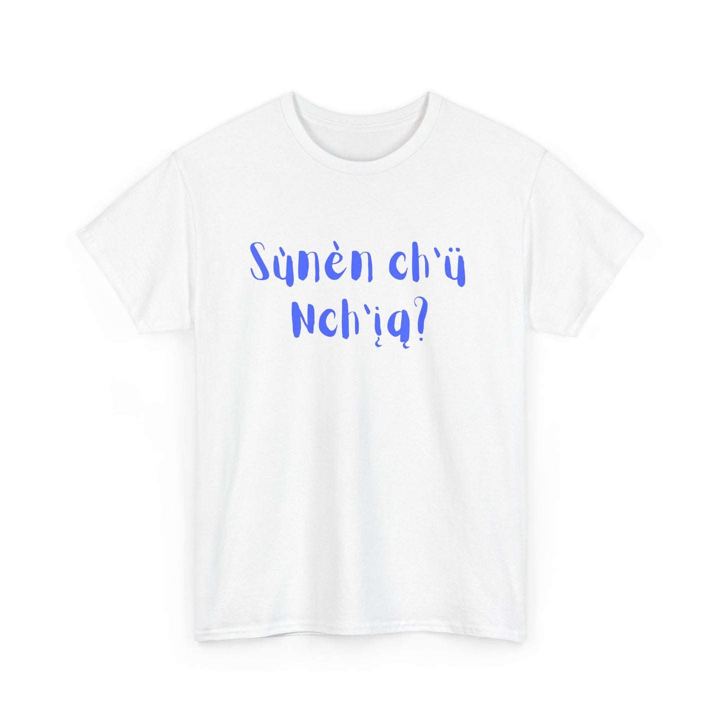 "Got Bannock?" Tee Blue Font