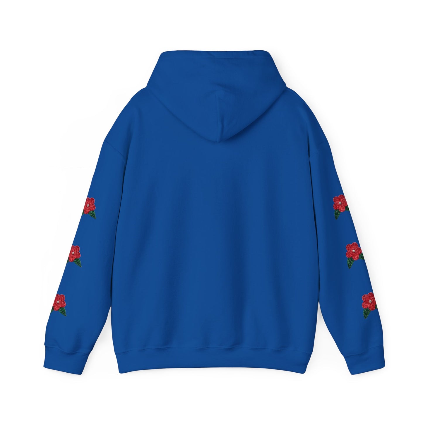 "I am Dän" Red Flower Hoodie