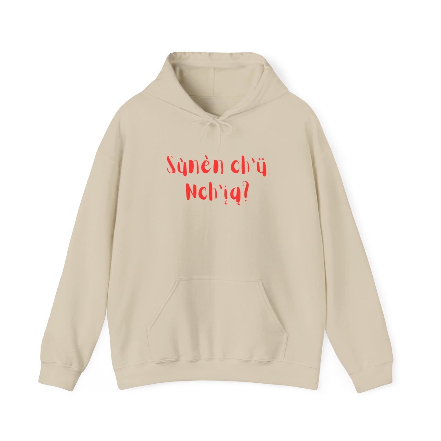 "Got Bannock?" Hoodie Red Font