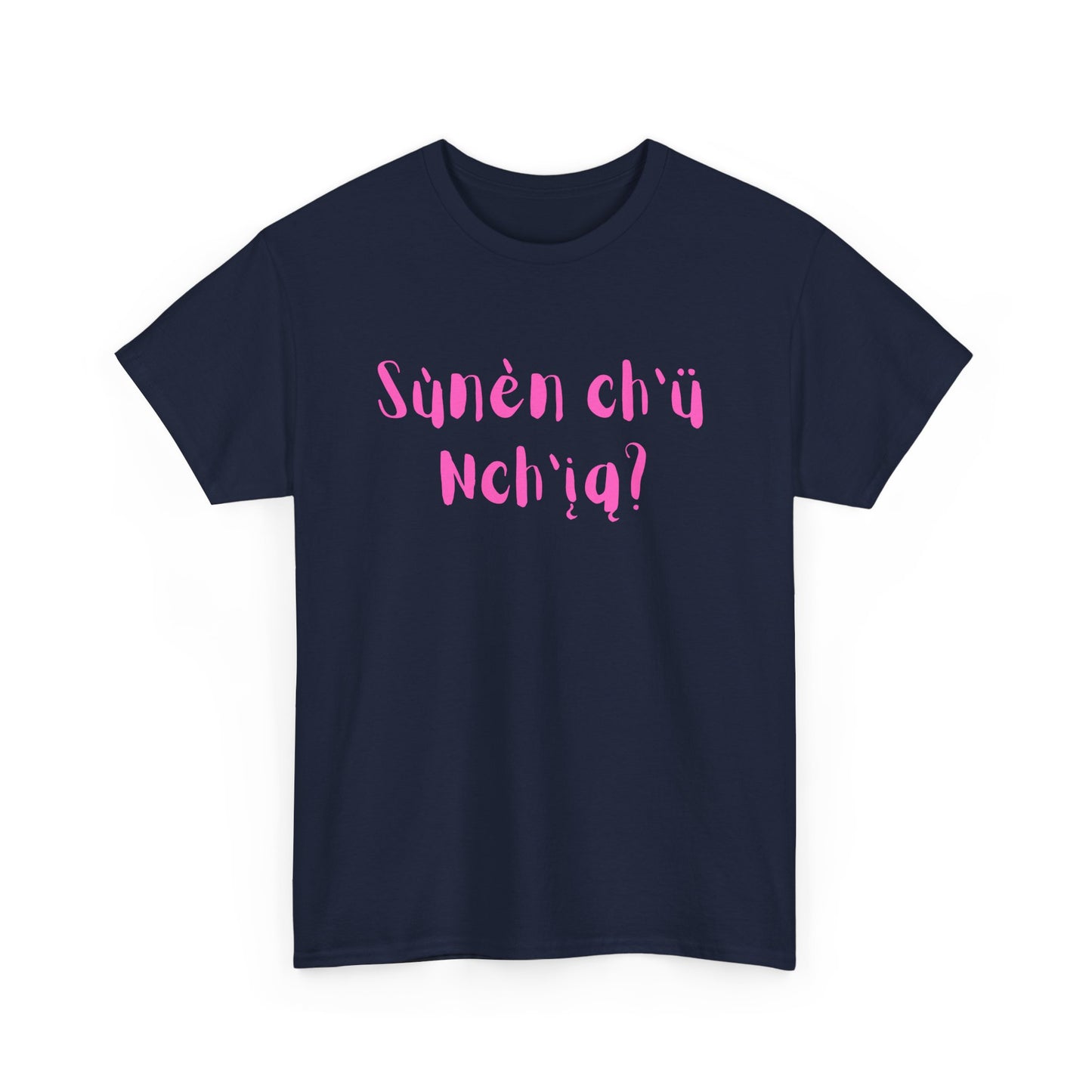 "Got Bannock?" Tee Pink Font