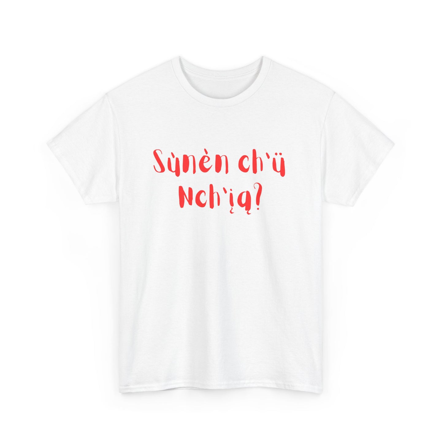 "Got Bannock?" Tee Red Font