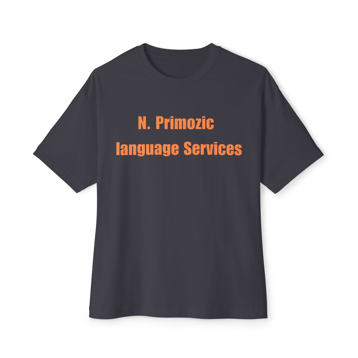Bold NPLS Tee Orange Font