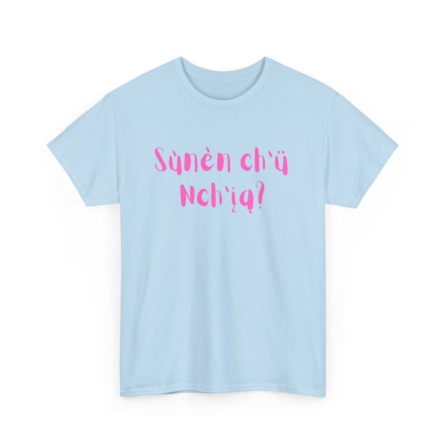 "Got Bannock?" Tee Pink Font