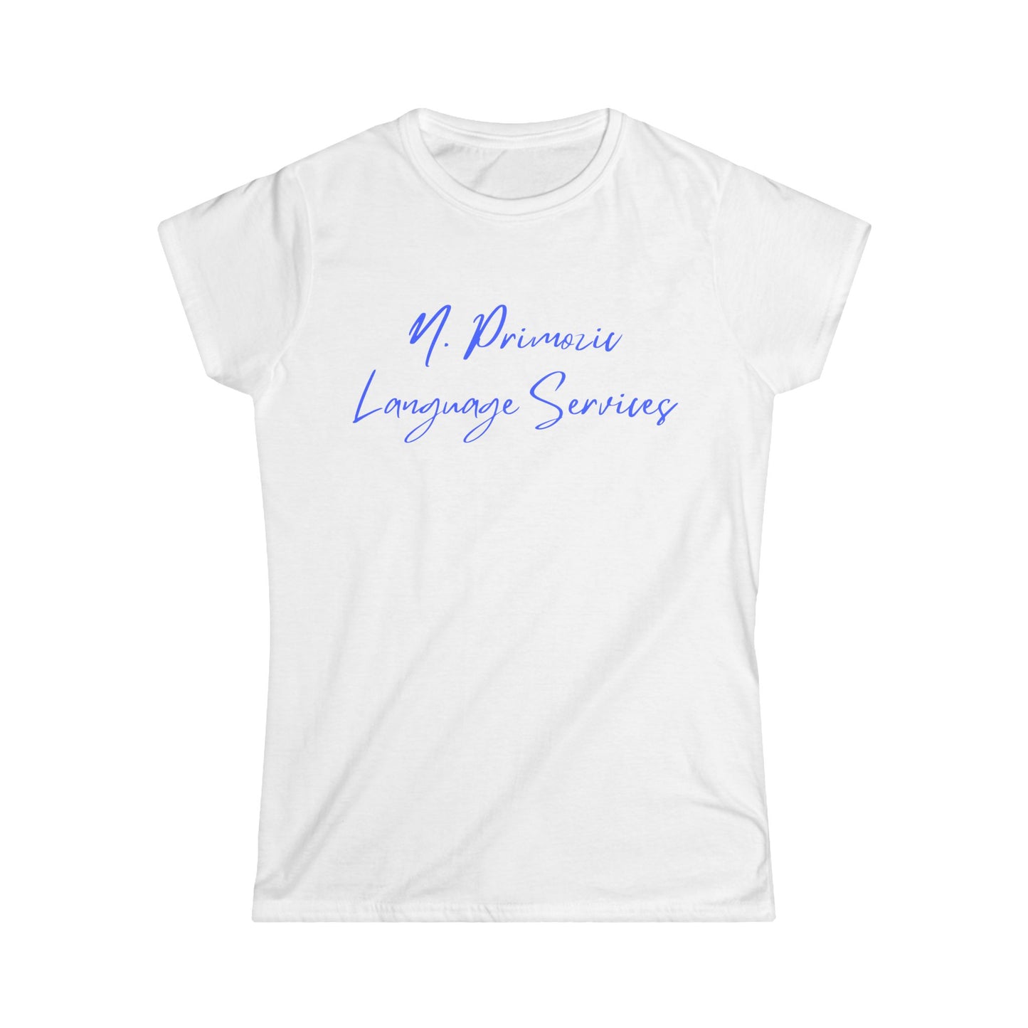 Blue N. Primozic Language Services Tee