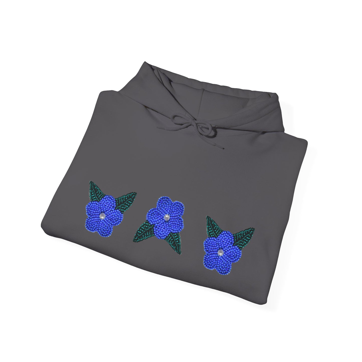 Nt’ąyą (Flower) NPLS Hoodie Blue