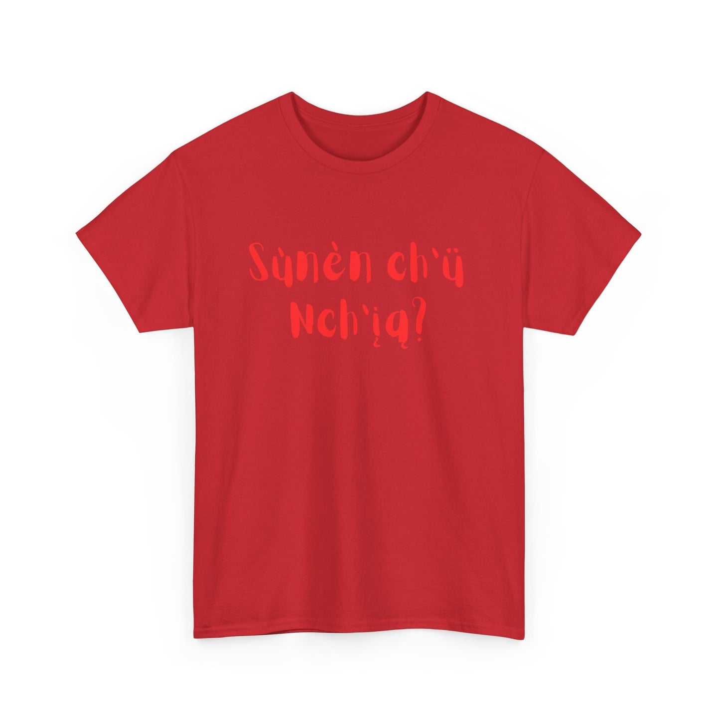 "Got Bannock?" Tee Red Font