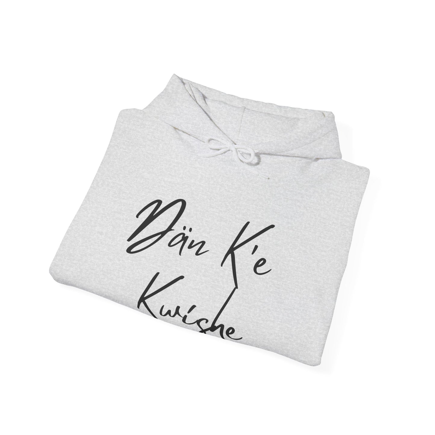 "I Speak Southern Tutchone" Red Flower Hoodie