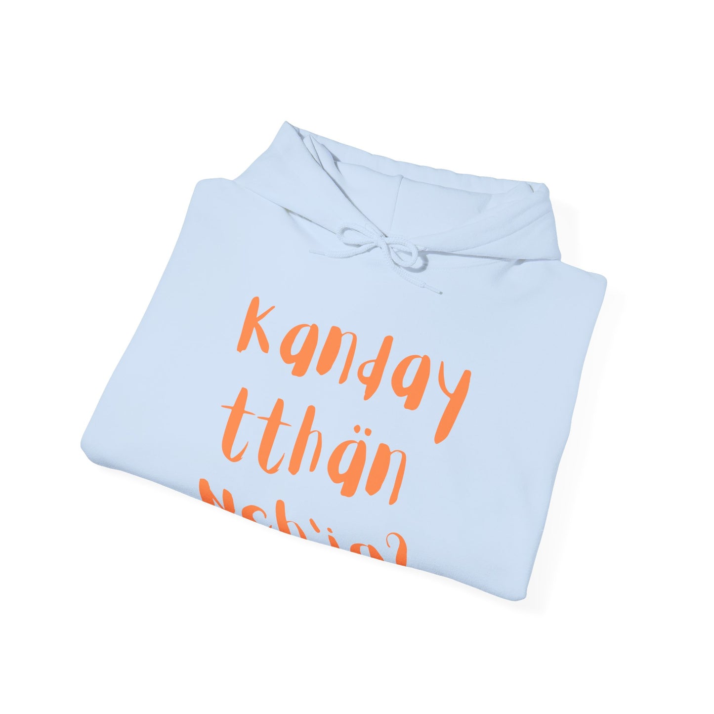 "Got Moose Meat?" Hoodie Orange Font