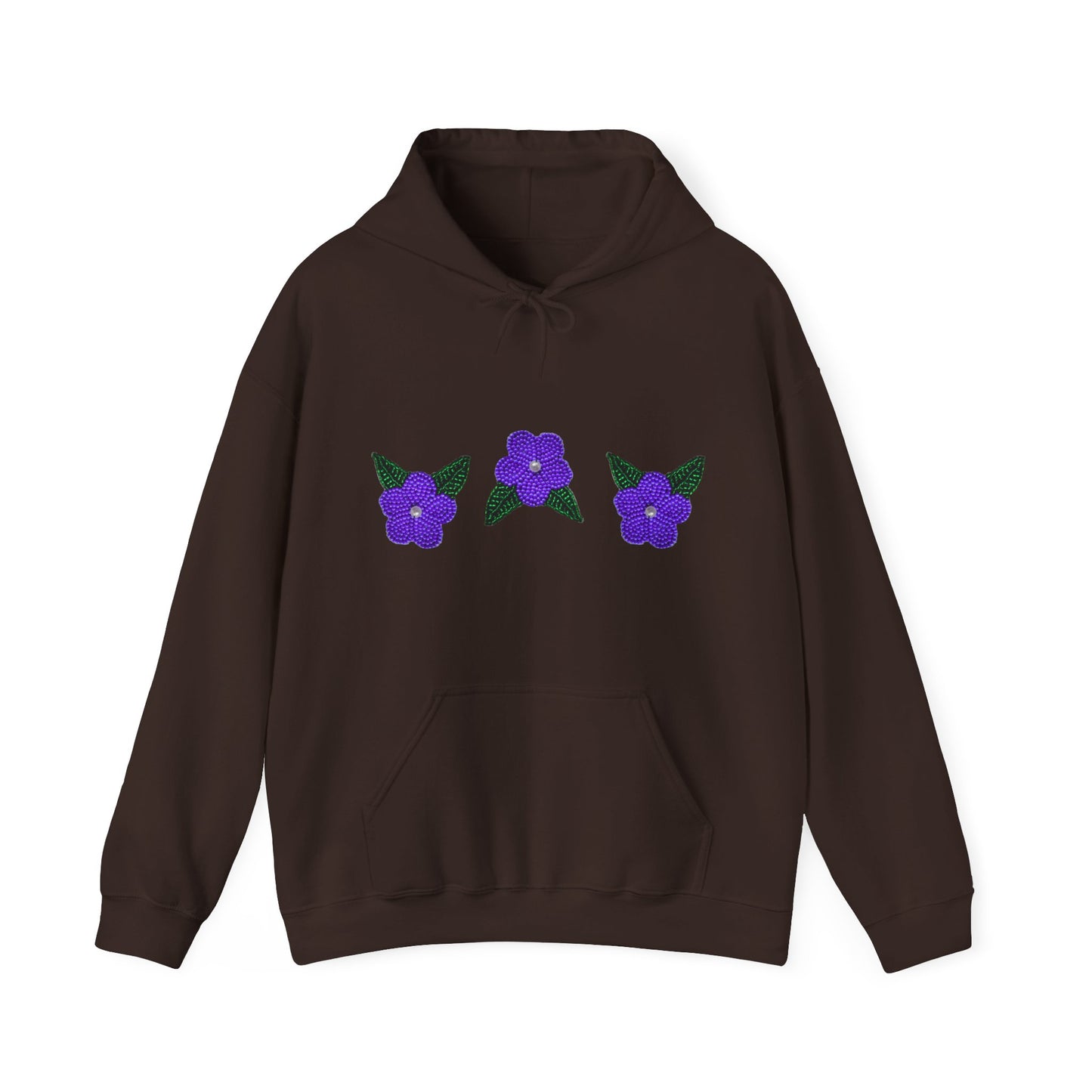 Nt’ąyą (Flower) NPLS Hoodie Purple