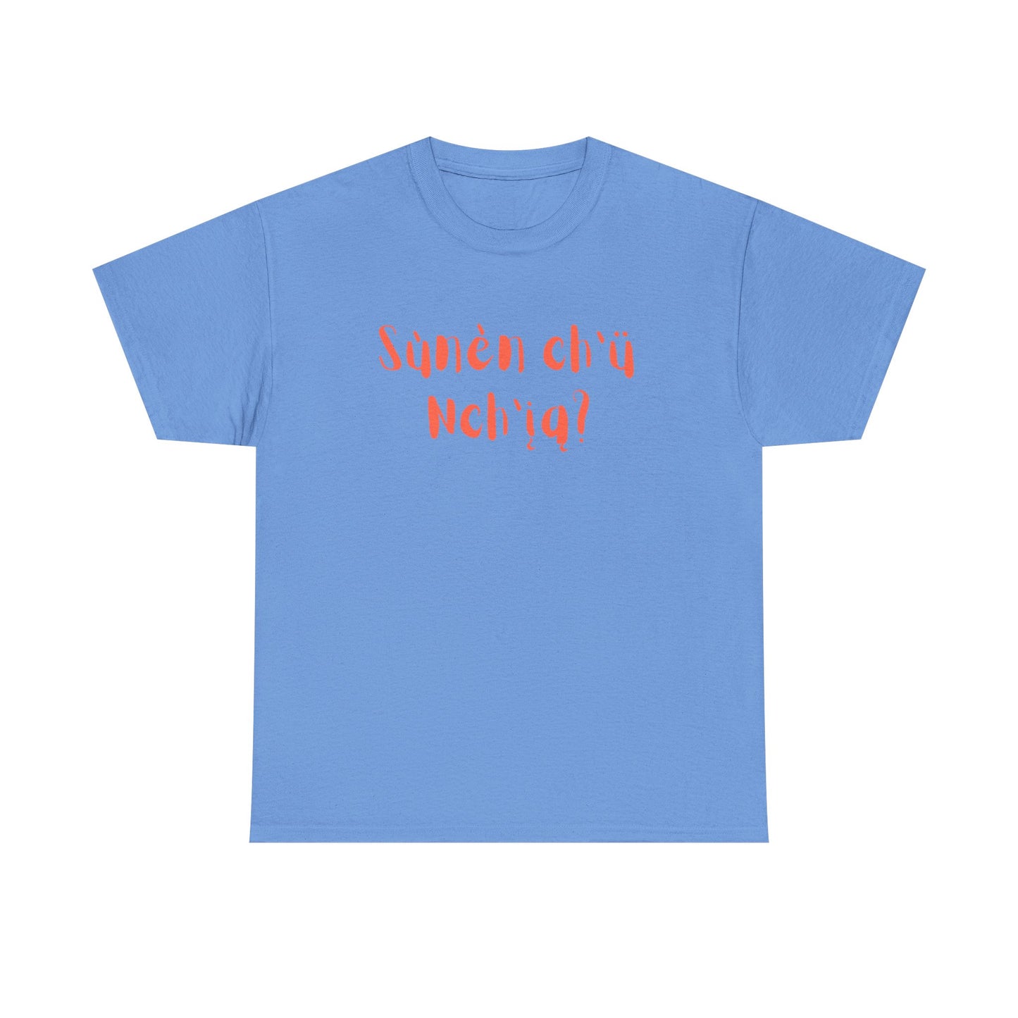 "Got Bannock?" Tee Orange Font