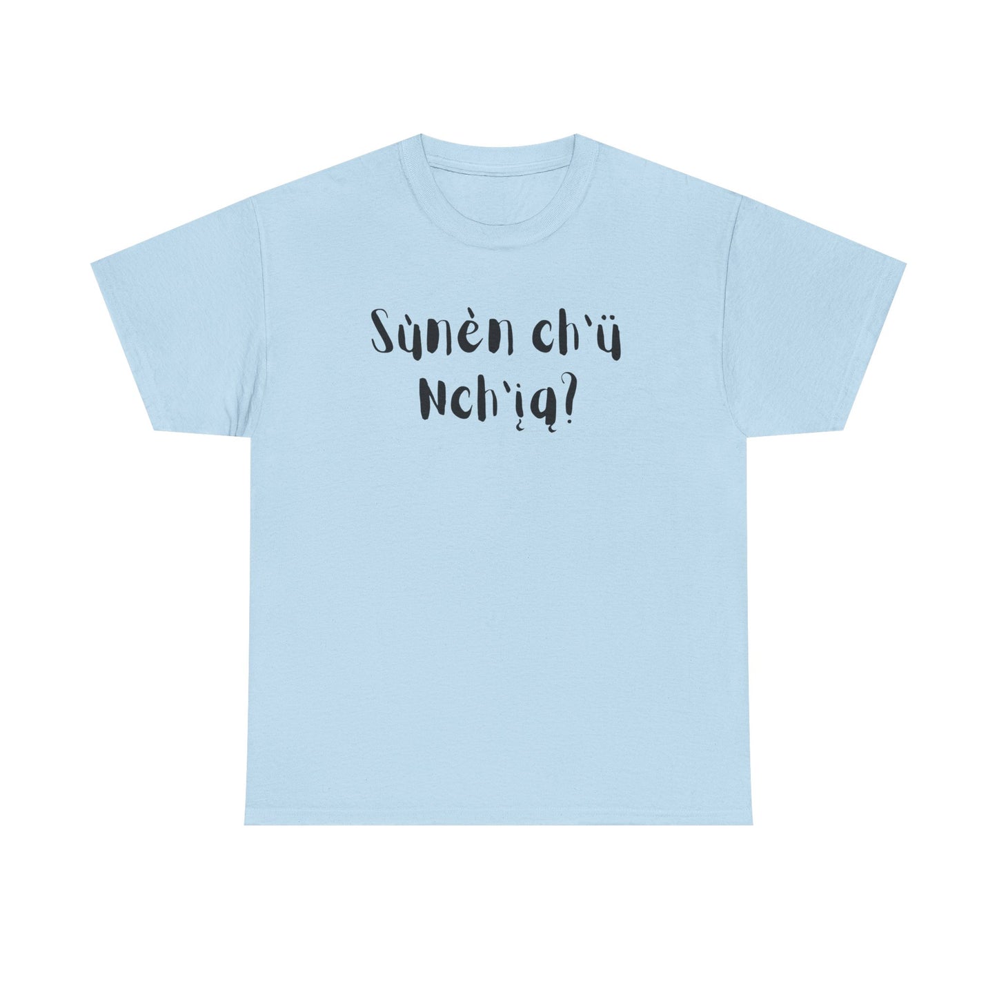 "Got Bannock?" Tee Back Font