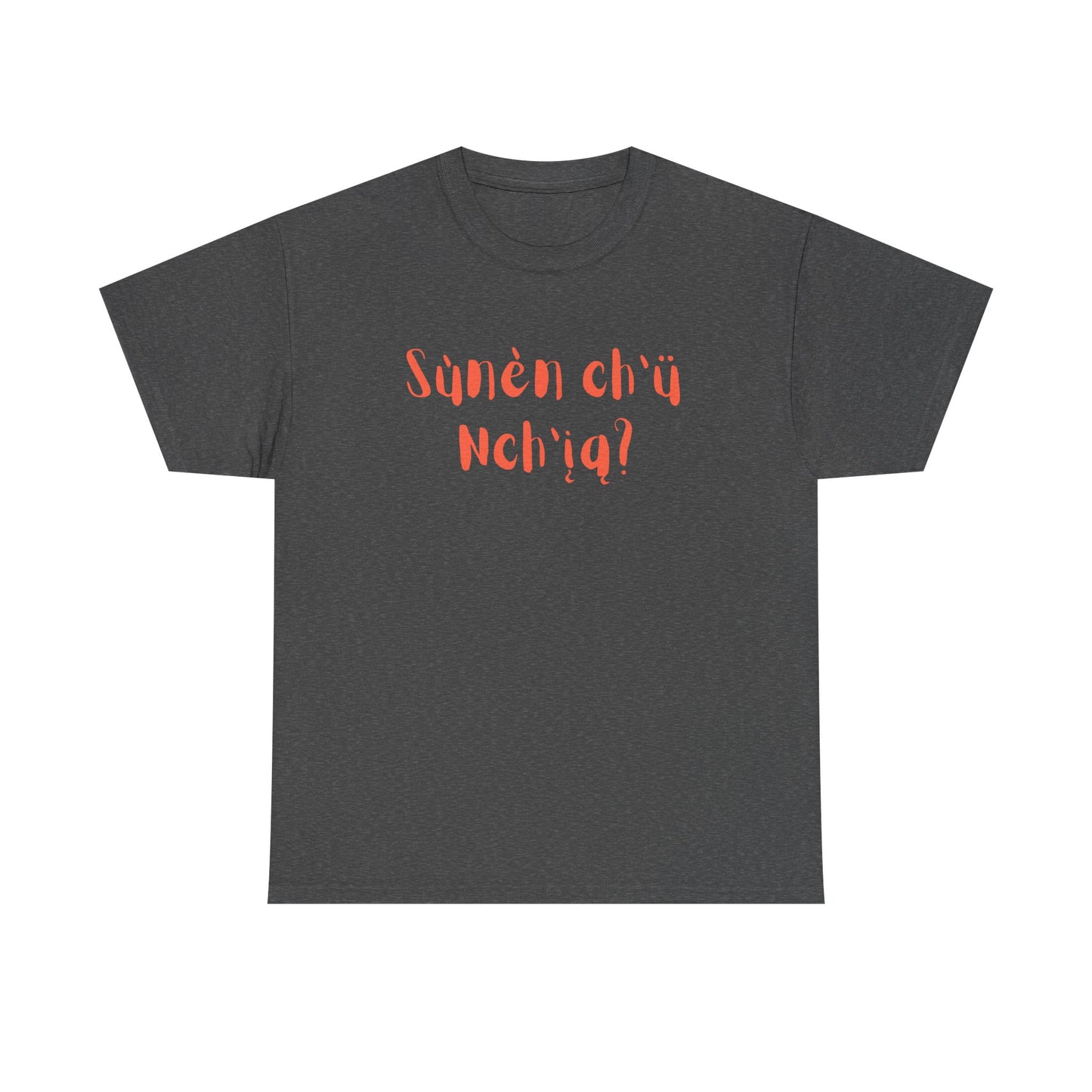 "Got Bannock?" Tee Orange Font