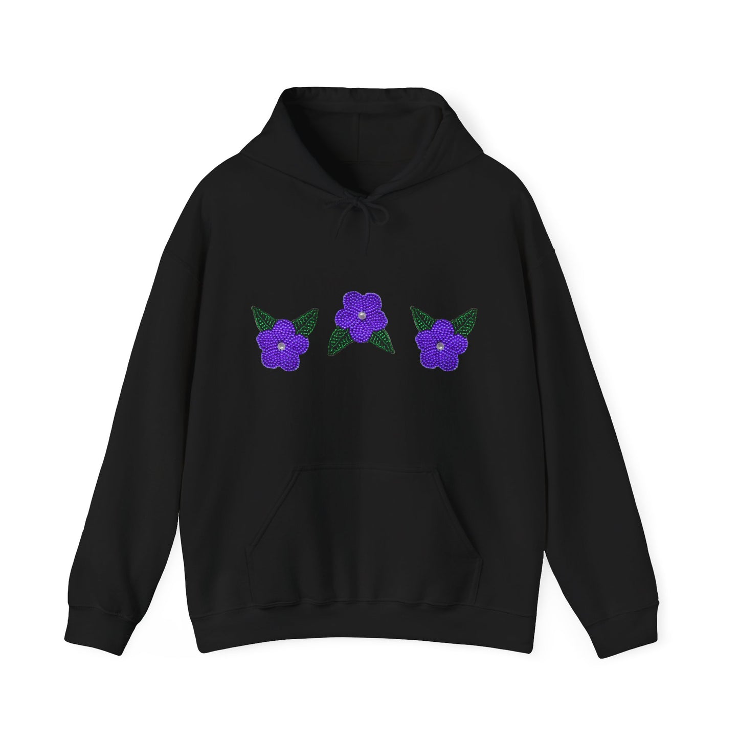 Nt’ąyą (Flower) NPLS Hoodie Purple
