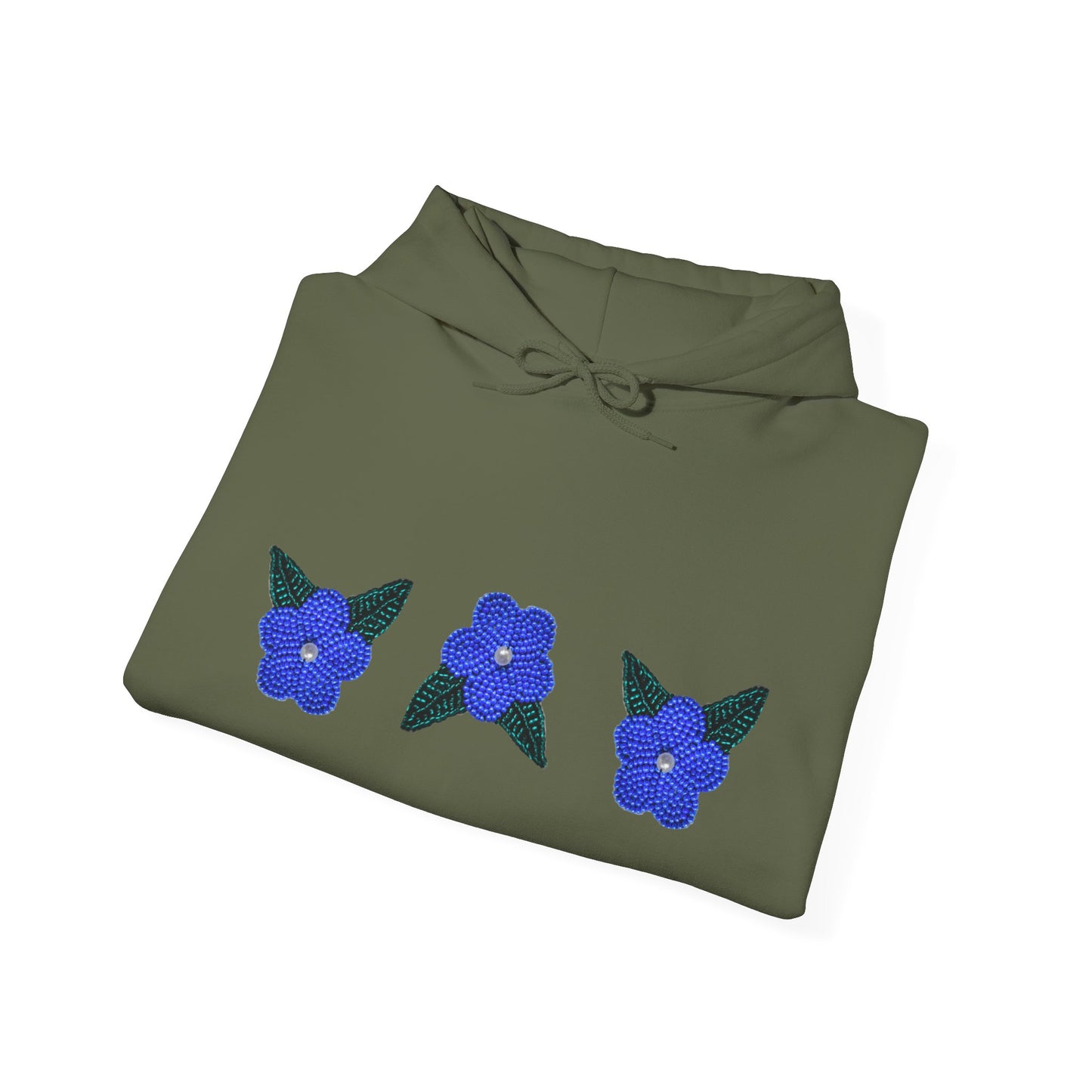 Nt’ąyą (Flower) NPLS Hoodie Blue