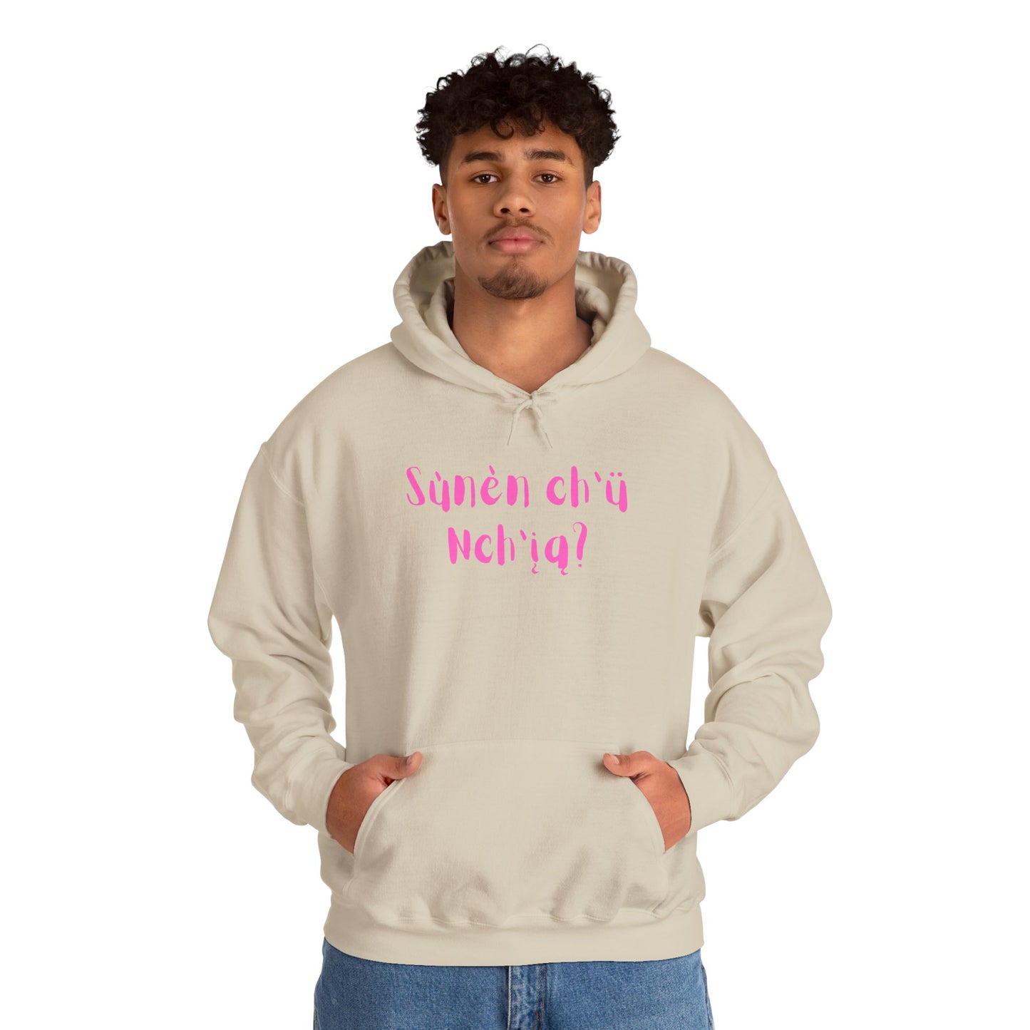 "Got Bannock?" Hoodie Pink Font