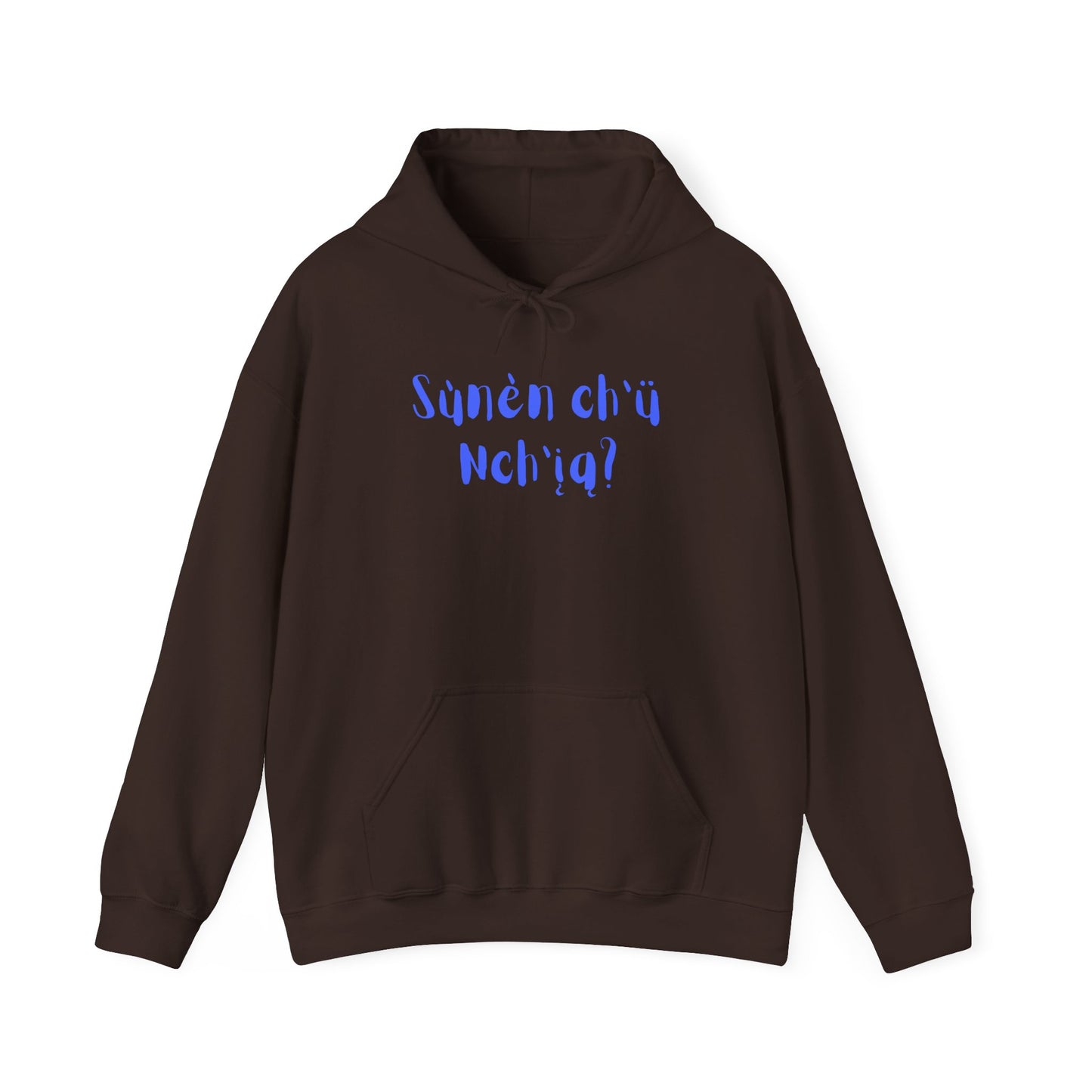"Got Bannock?" Hoodie Blue Font