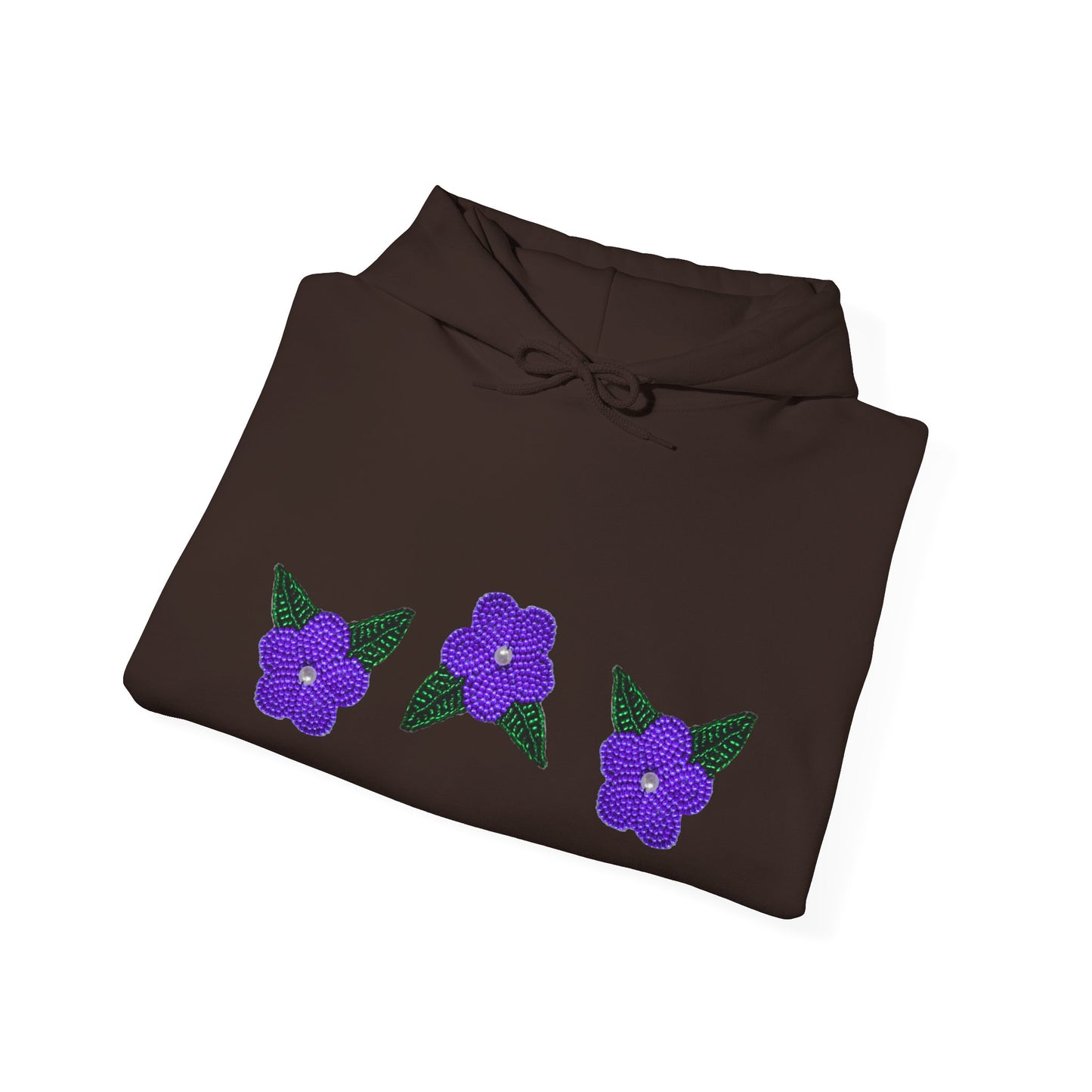 Nt’ąyą (Flower) NPLS Hoodie Purple