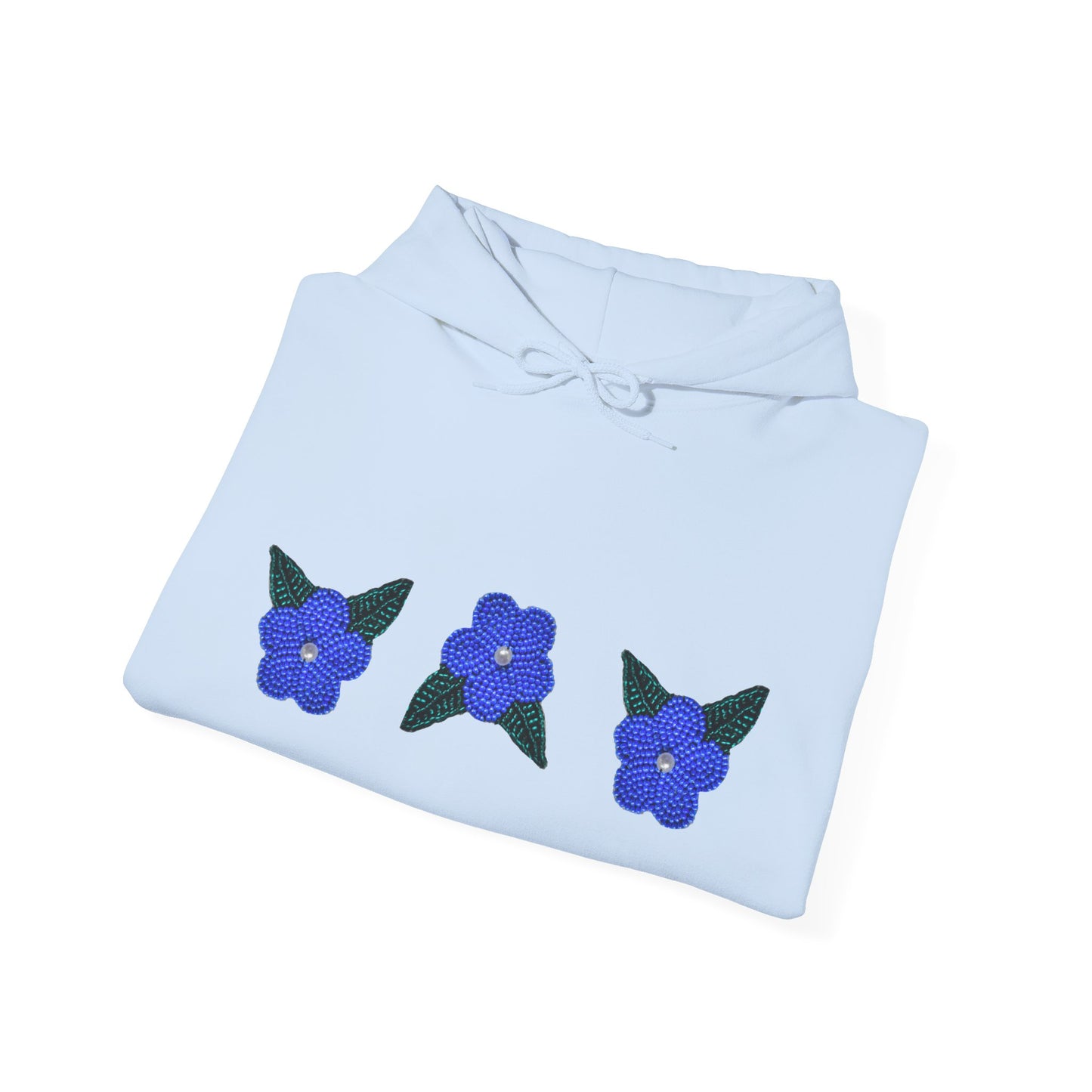 Nt’ąyą (Flower) NPLS Hoodie Blue