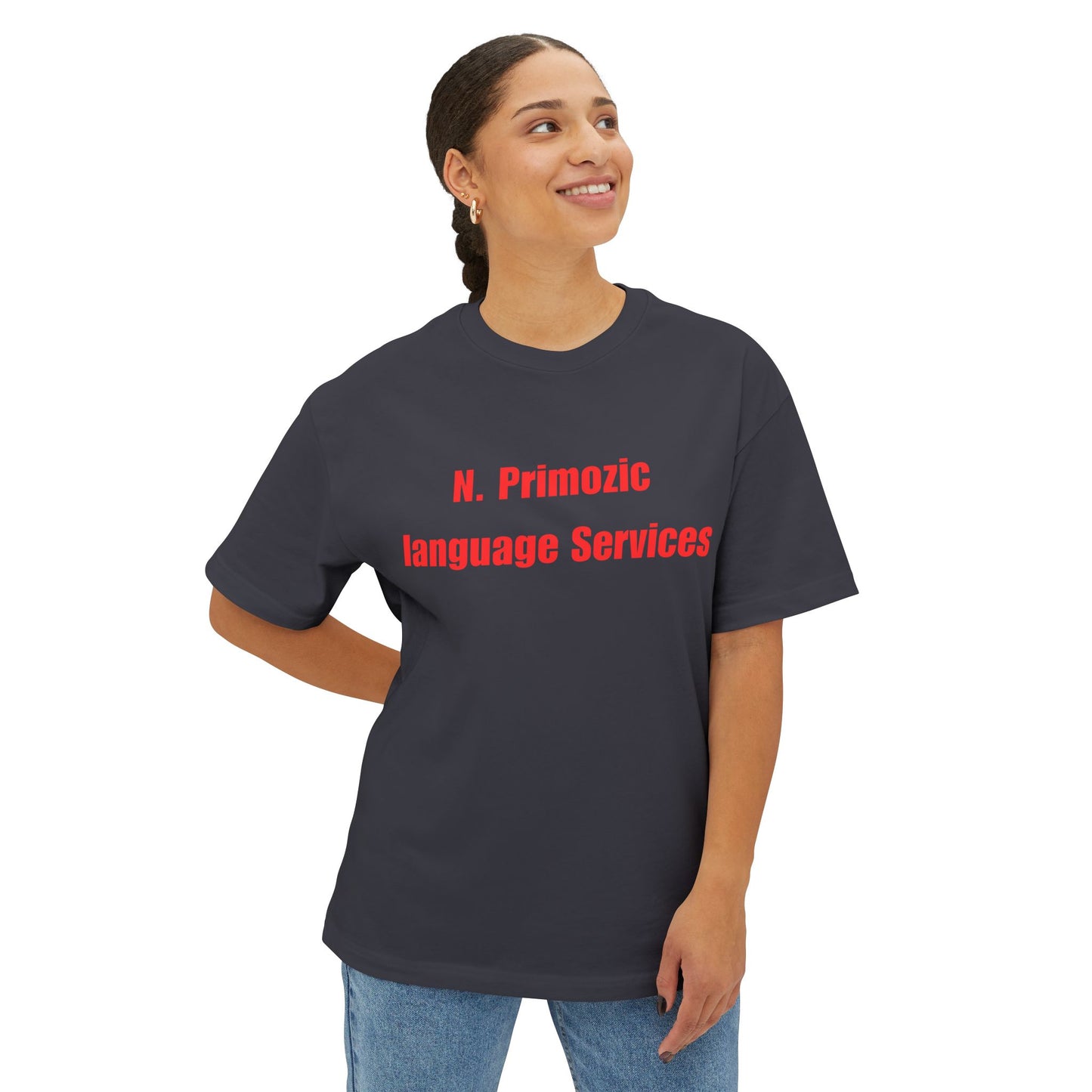 Bold NPLS Tee Red Font