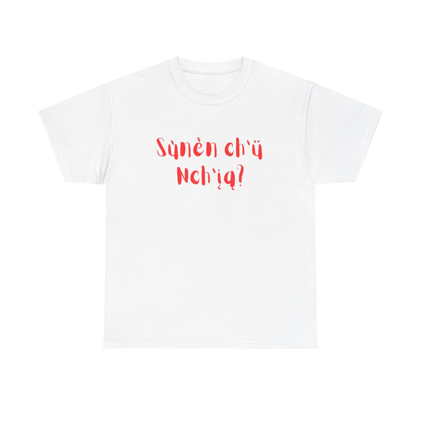 "Got Bannock?" Tee Red Font