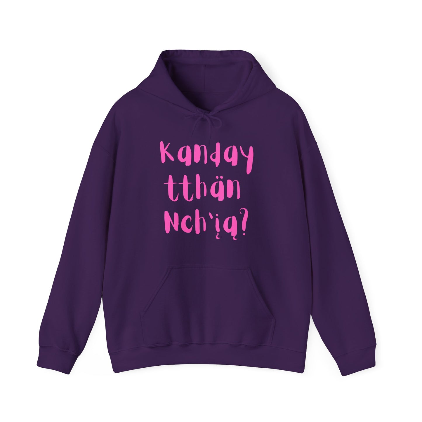 "Got Moose Meat?" Hoodie Pink Font