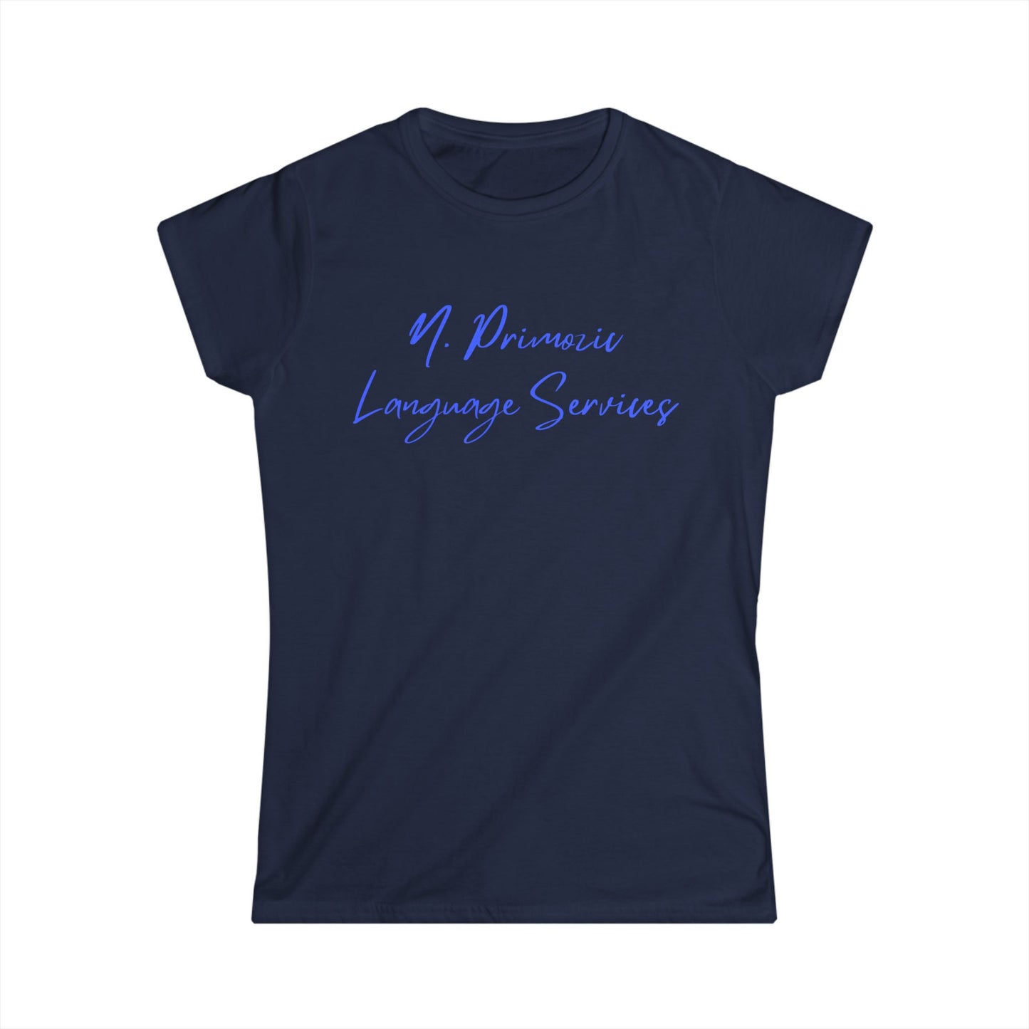 Blue N. Primozic Language Services Tee
