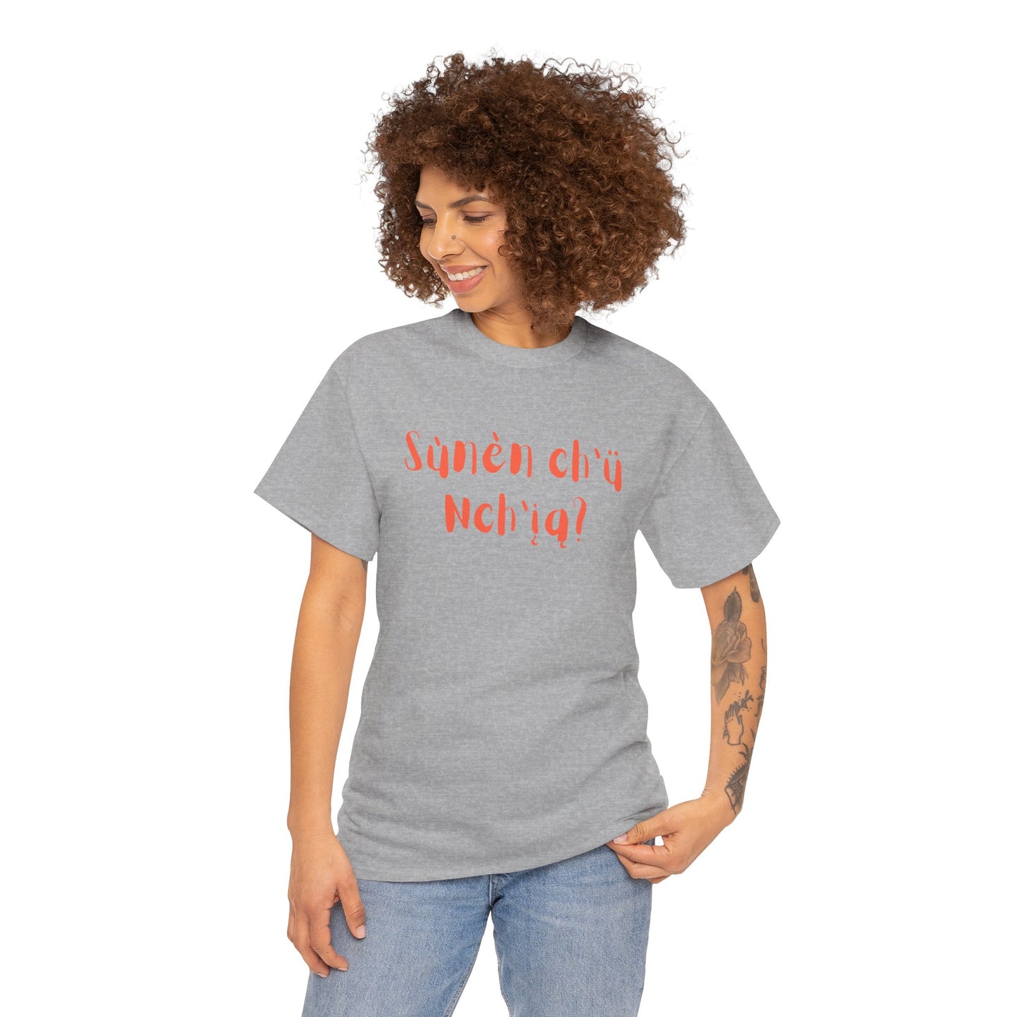 "Got Bannock?" Tee Orange Font