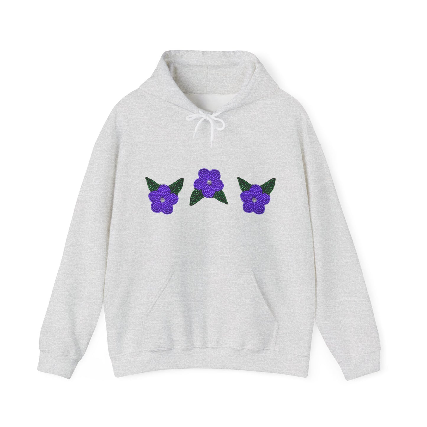 Nt’ąyą (Flower) NPLS Hoodie Purple