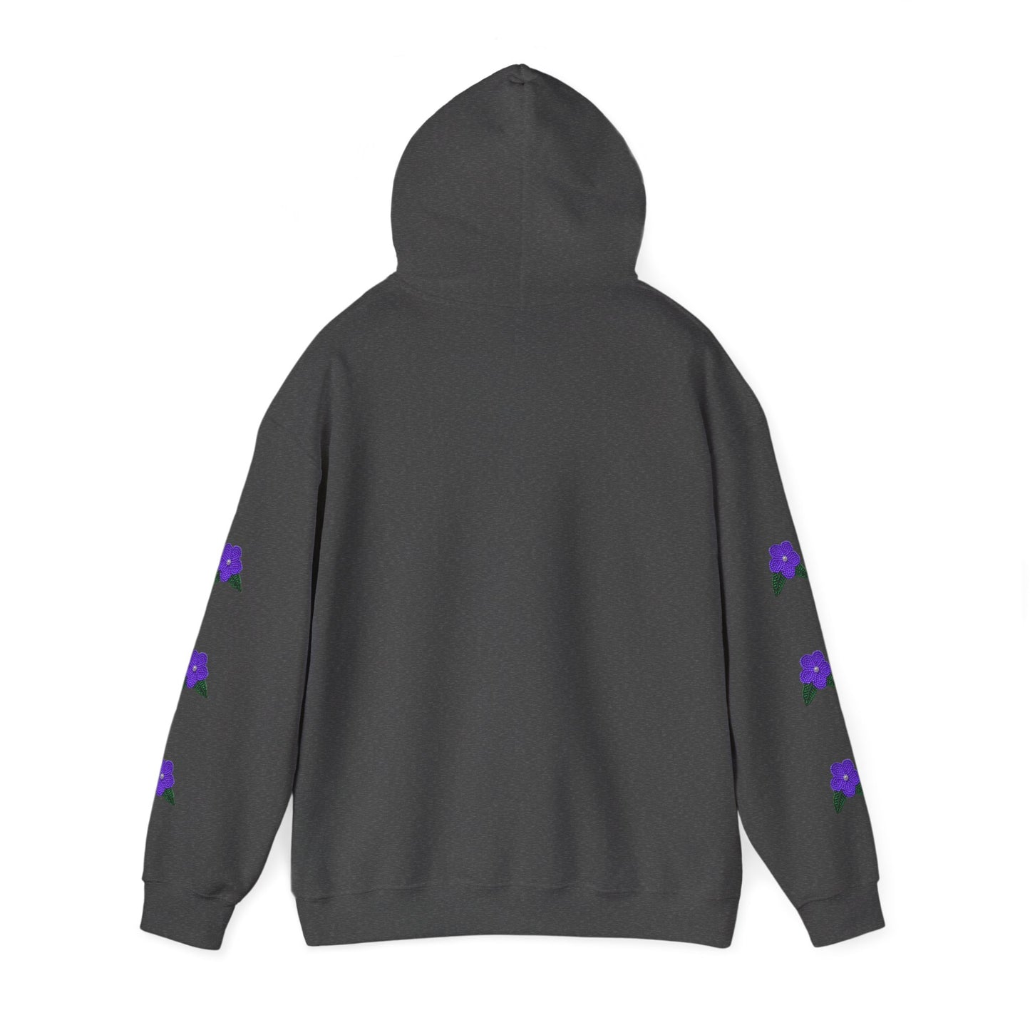 "I Speak Southern Tutchone" Purple Flower Hoodie