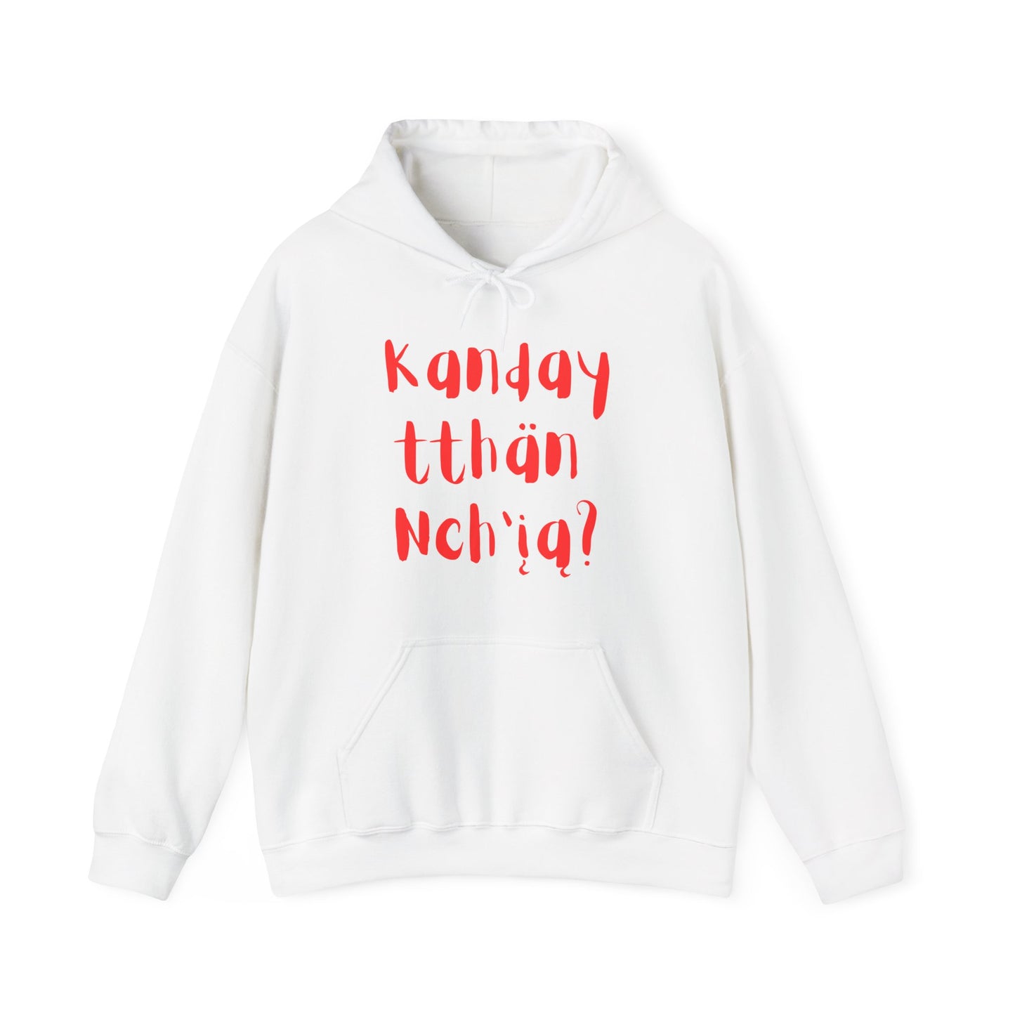 "Got Moose Meat?" Hoodie Red Font