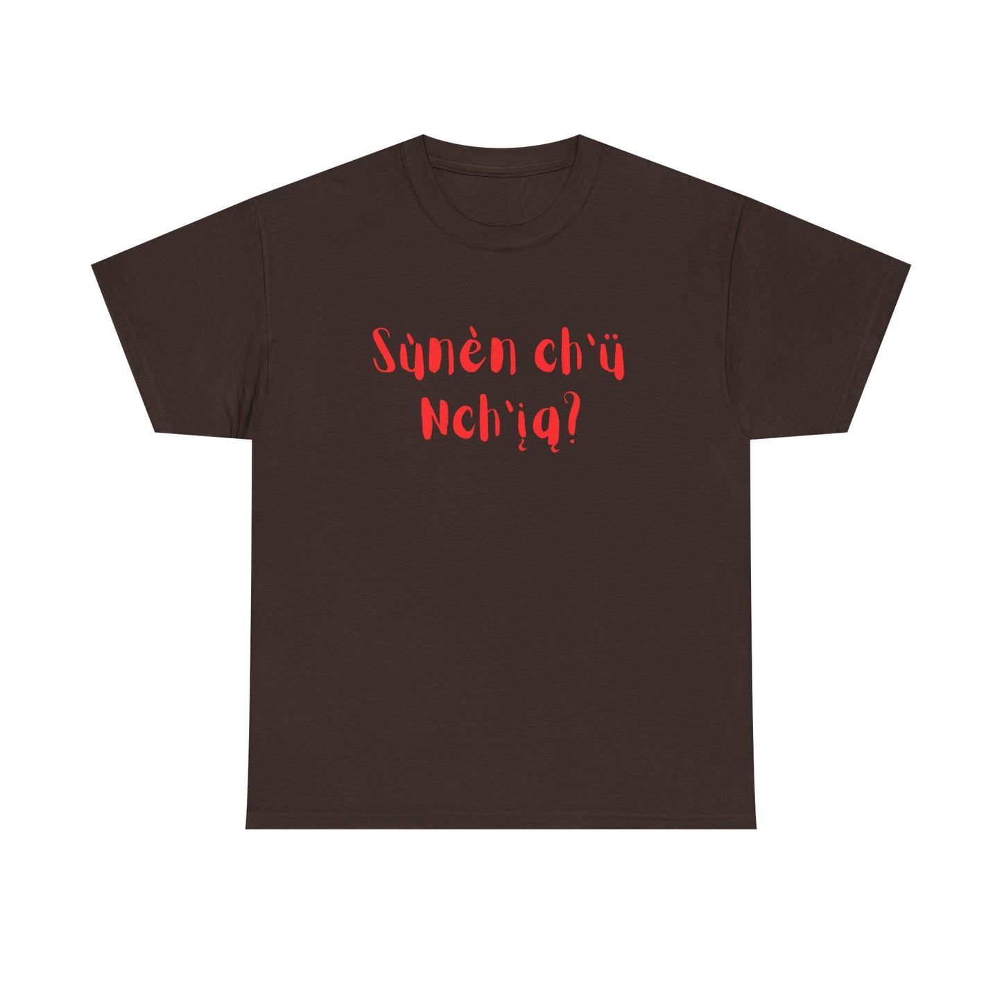 "Got Bannock?" Tee Red Font