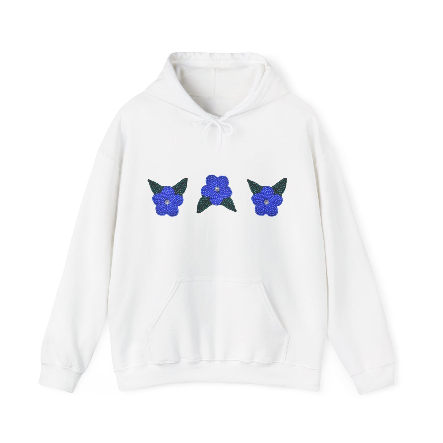 Nt’ąyą (Flower) NPLS Hoodie Blue