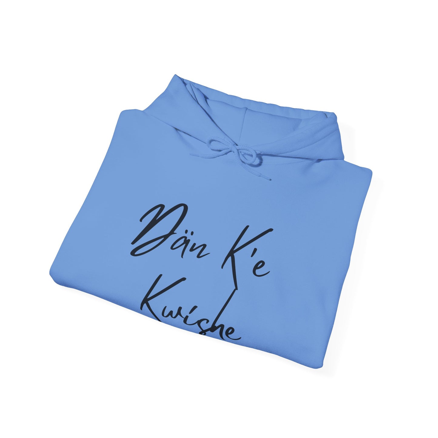"I Speak Southern Tutchone" Purple Flower Hoodie
