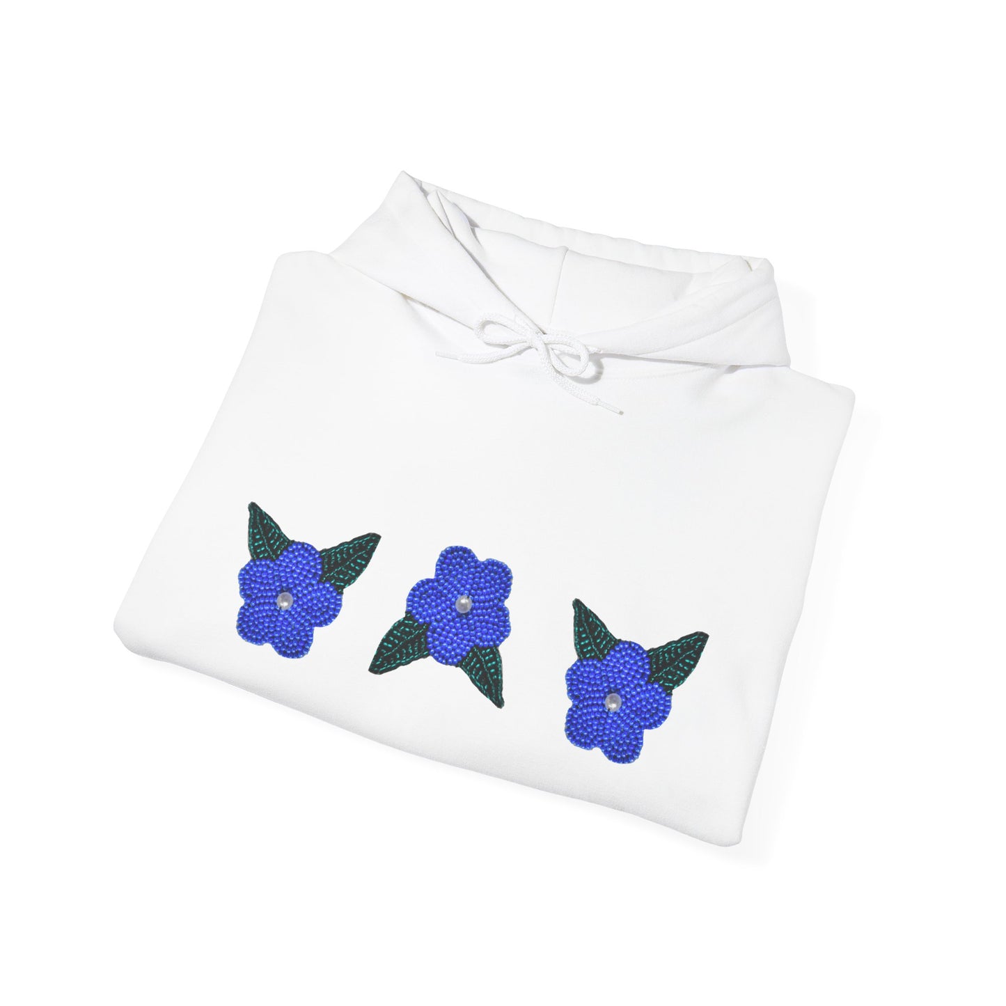 Nt’ąyą (Flower) NPLS Hoodie Blue