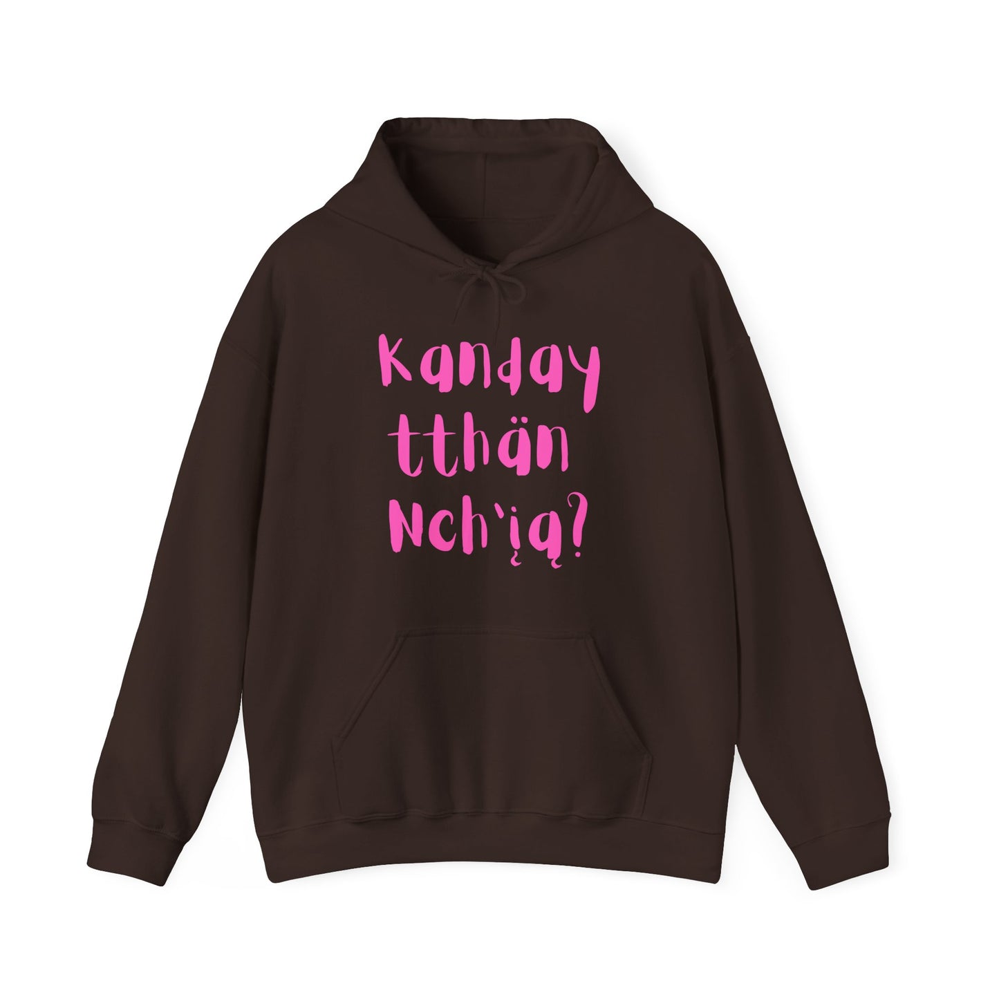 "Got Moose Meat?" Hoodie Pink Font