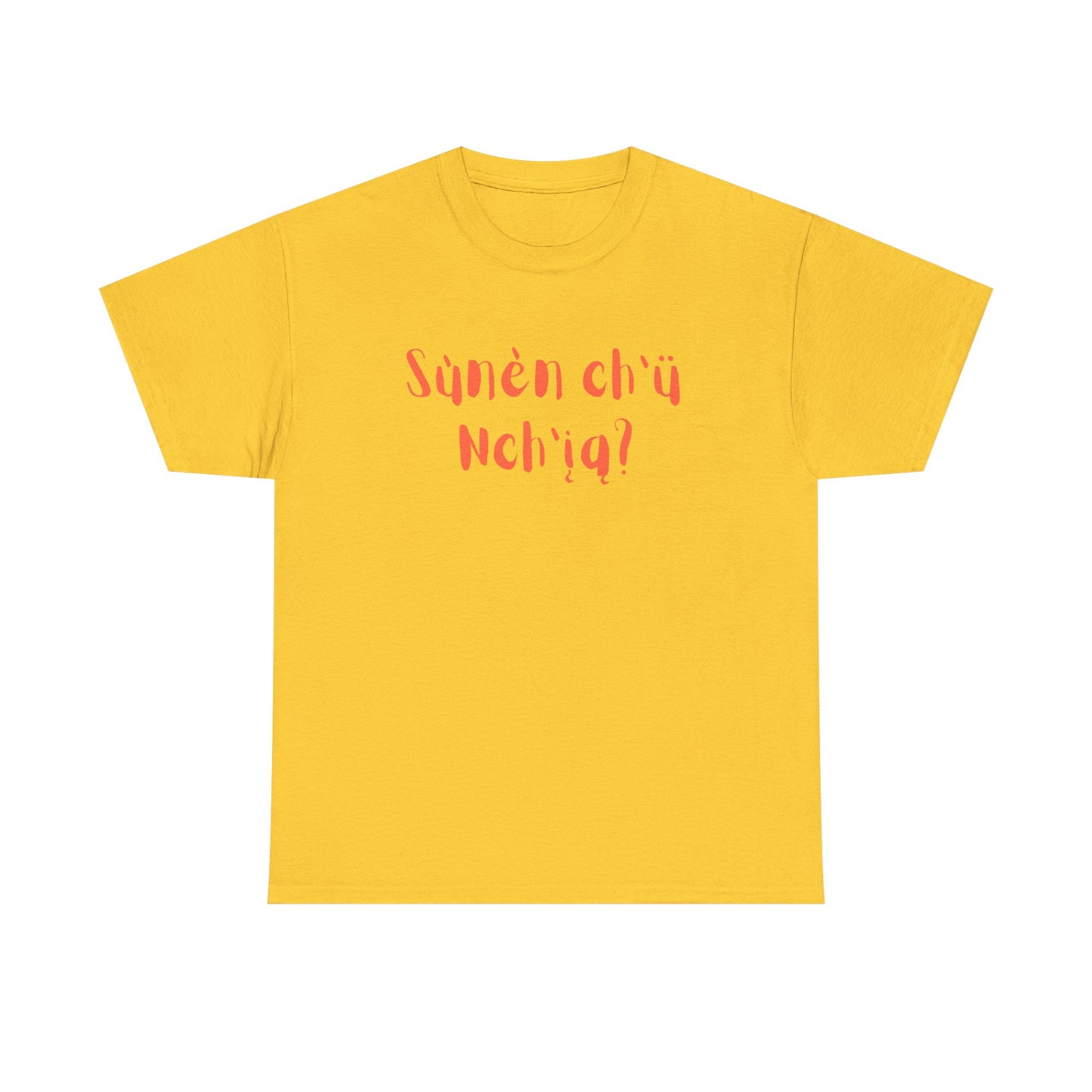 "Got Bannock?" Tee Orange Font