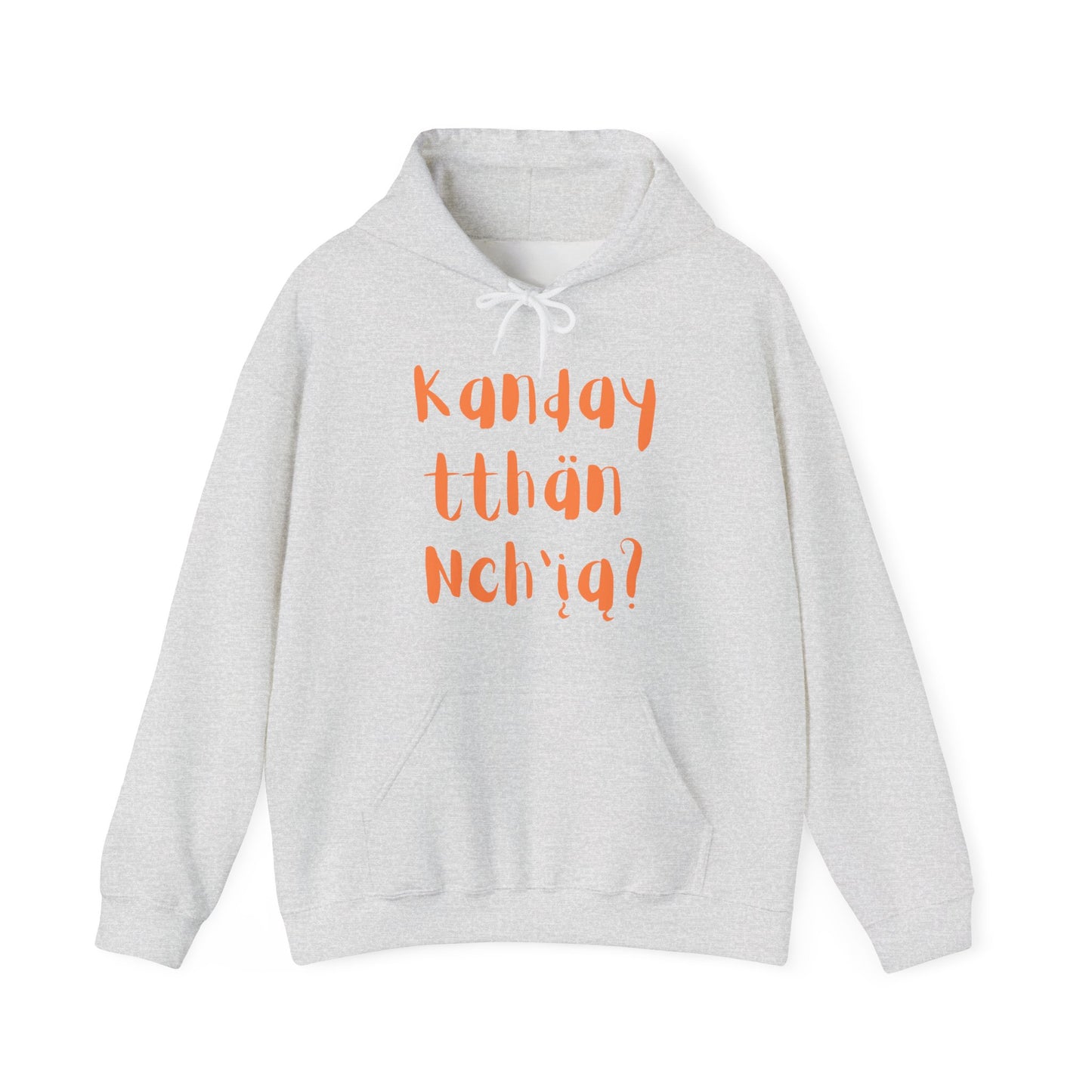"Got Moose Meat?" Hoodie Orange Font